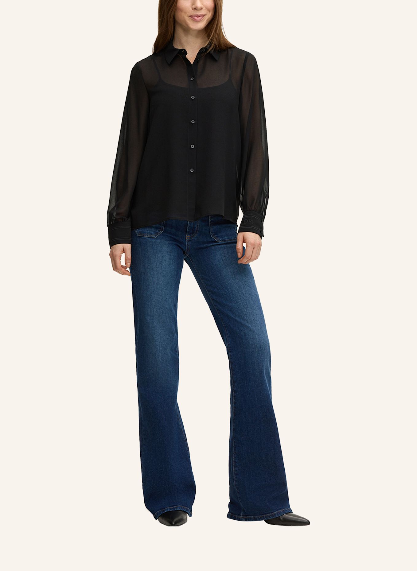 JOOP! Bluse: SCHWARZ