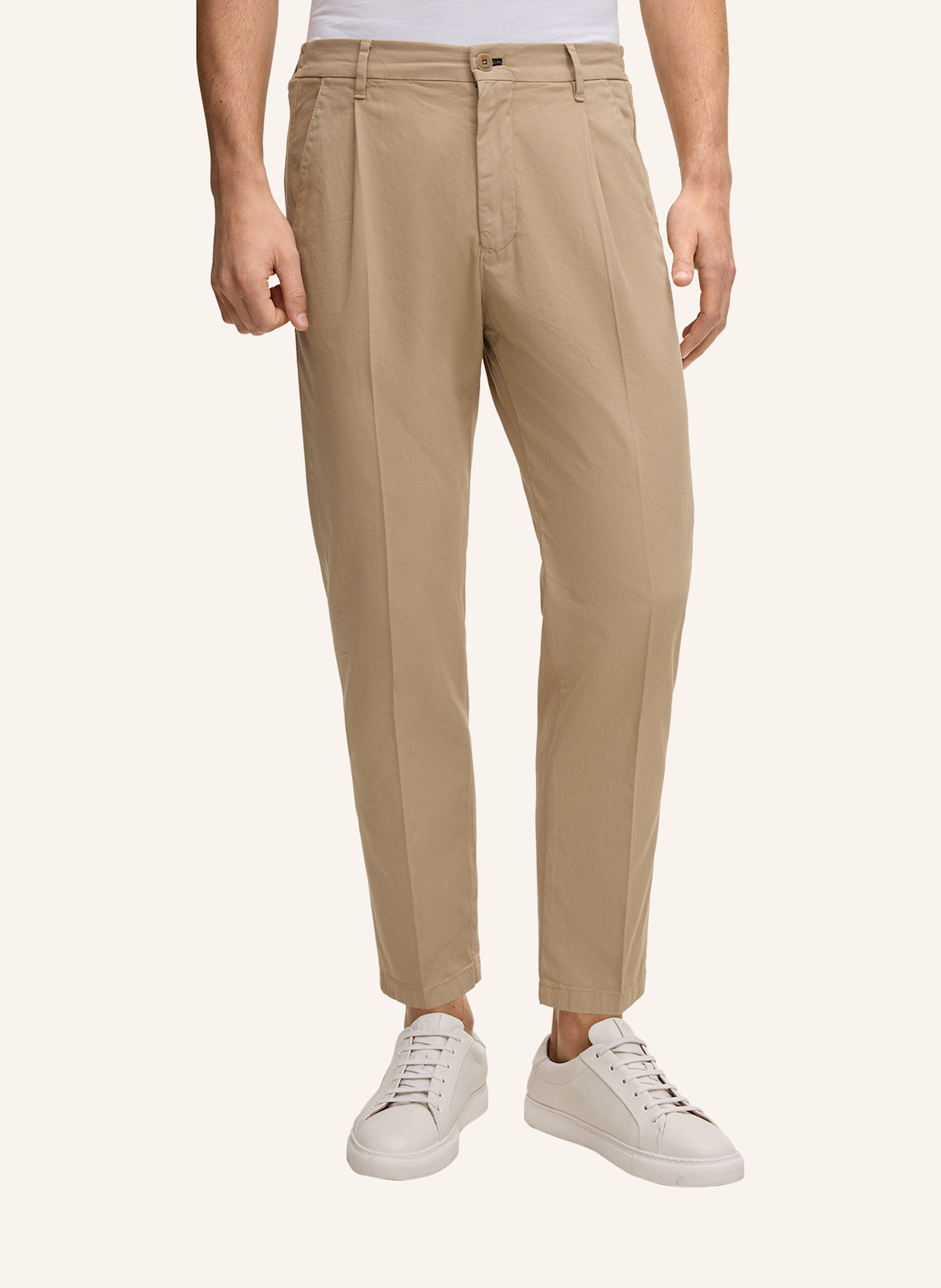 JOOP! JEANS Chino Loose Fit: BEIGE