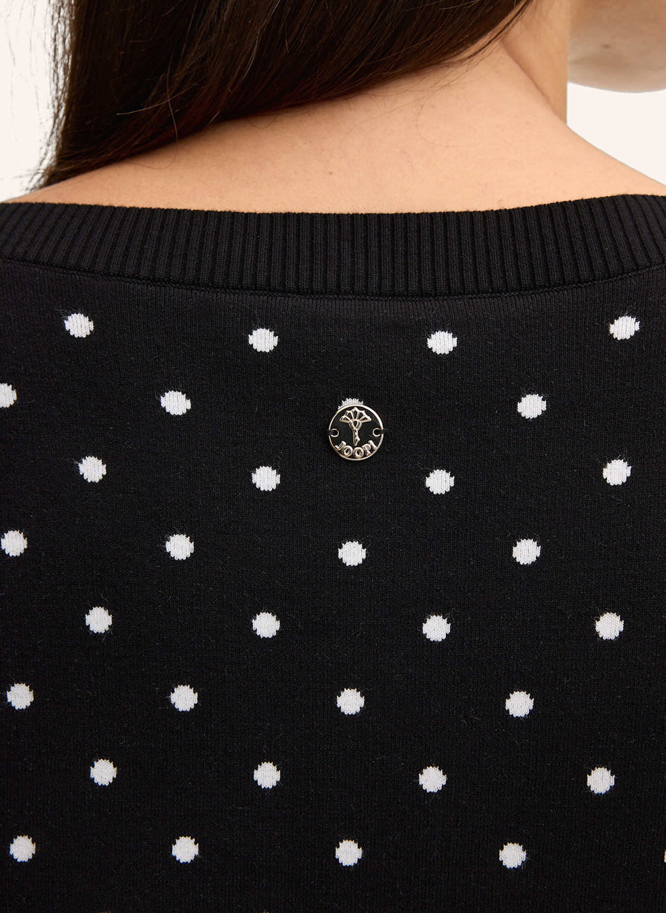 JOOP! Pullover: SCHWARZ/ WEISS