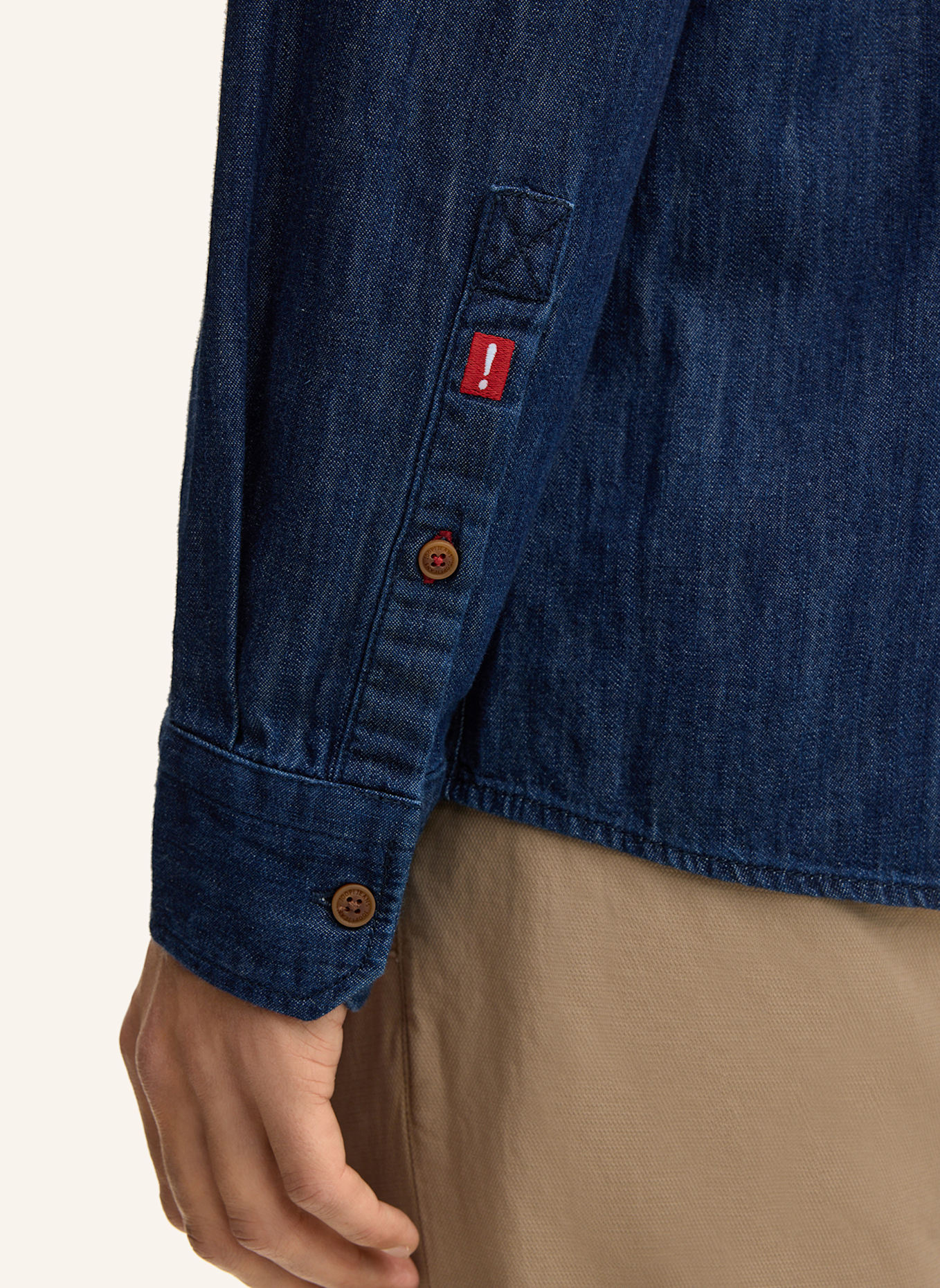 JOOP! JEANS Jeanshemd Regular Fit: DUNKELBLAU