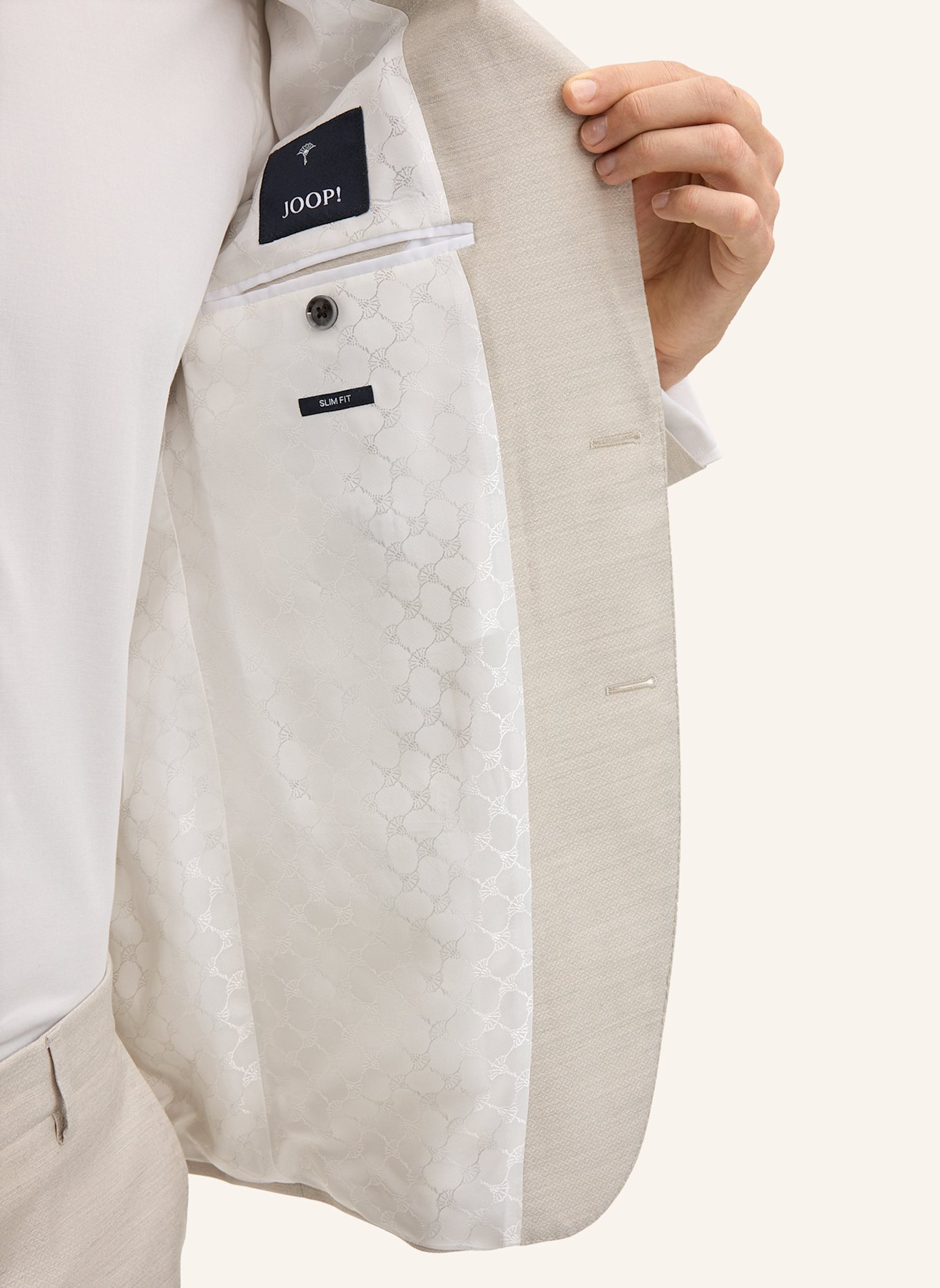 JOOP! Sakko Slim Fit: BEIGE