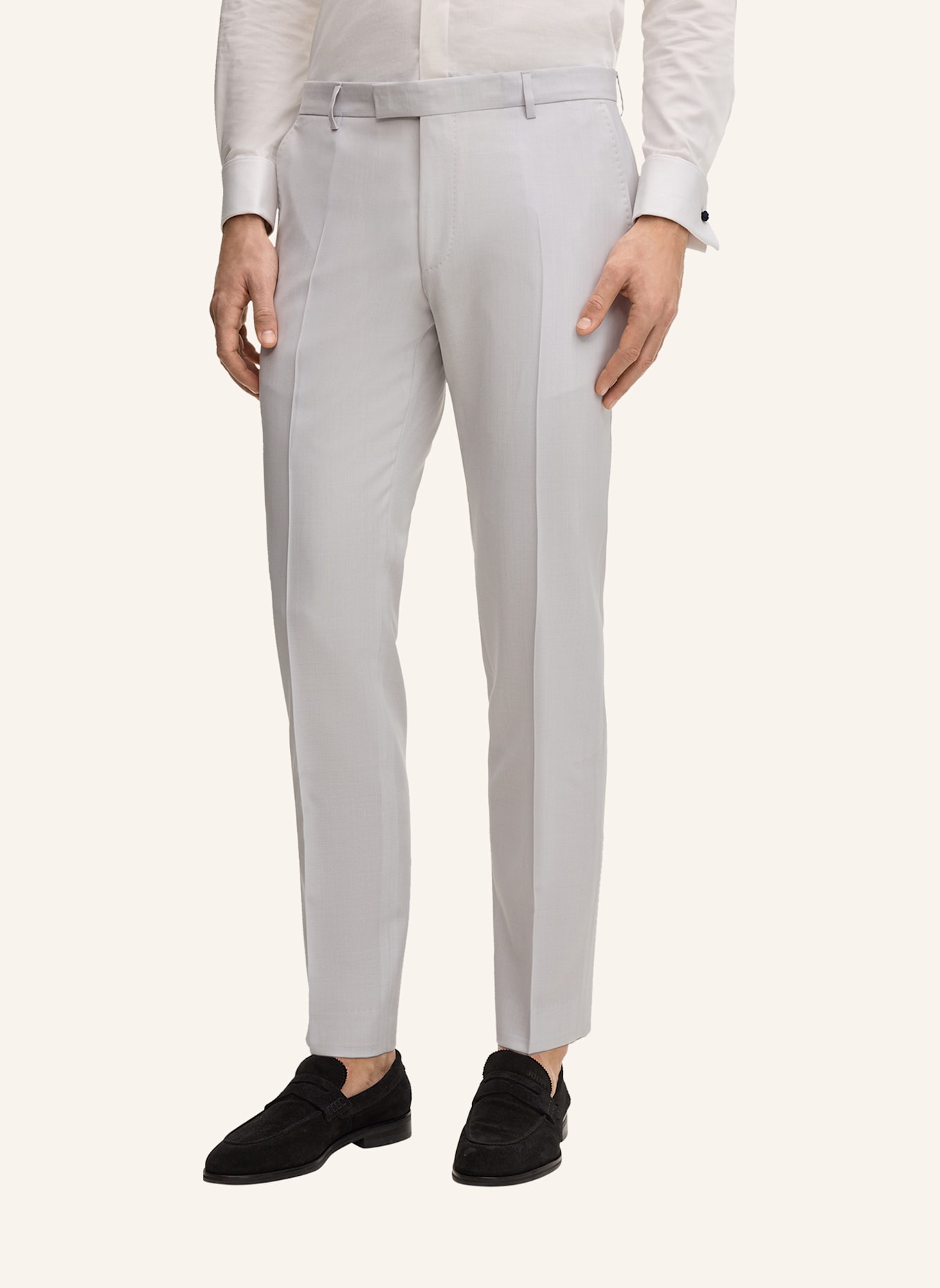 JOOP! Anzughose Slim Fit: HELLGRAU