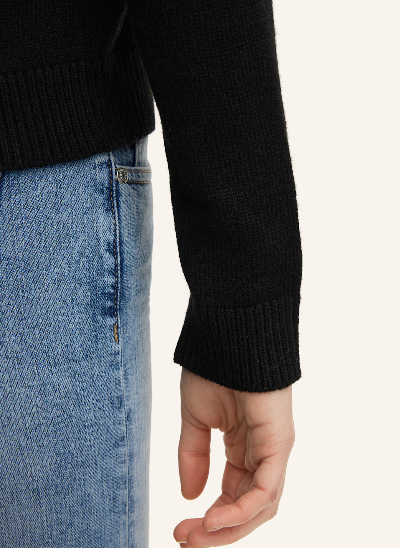JOOP! Strickjacke: SCHWARZ