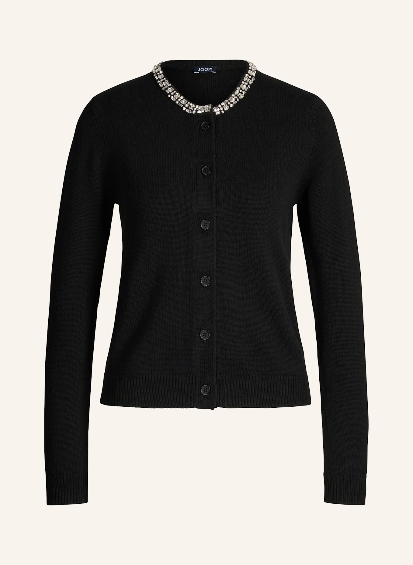 JOOP! Strickjacke: SCHWARZ