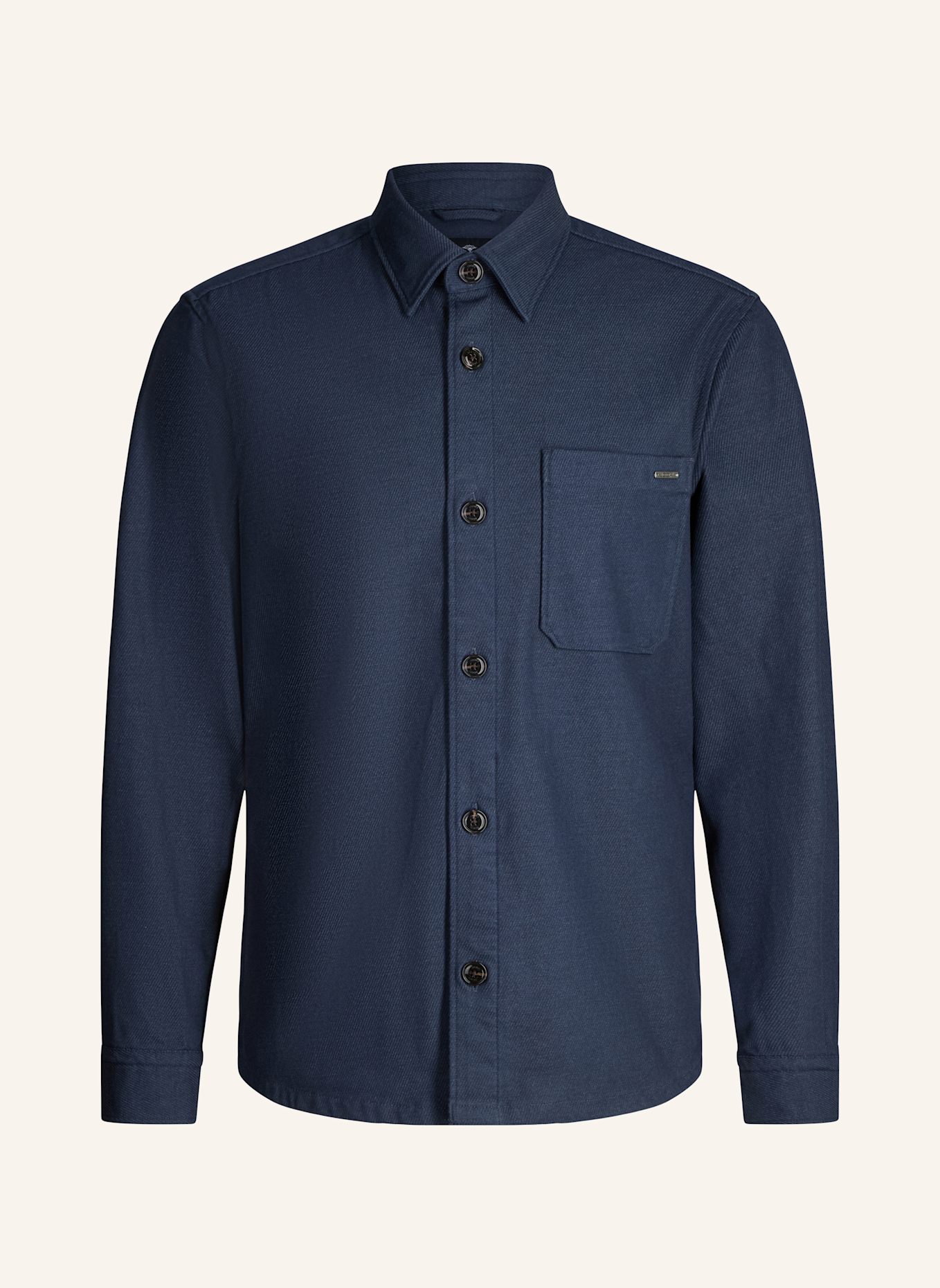 JOOP! Overshirt Regular Fit: DUNKELBLAU