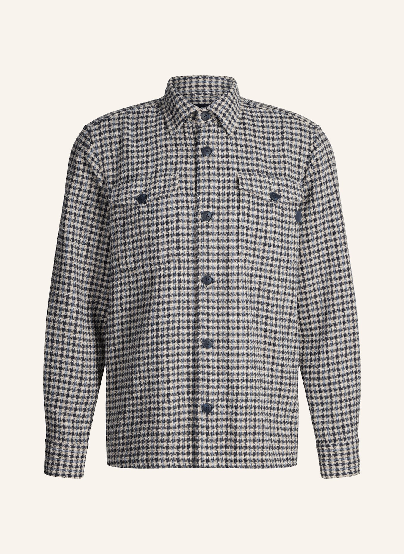 JOOP! Overshirt Regular Fit: DUNKELBLAU