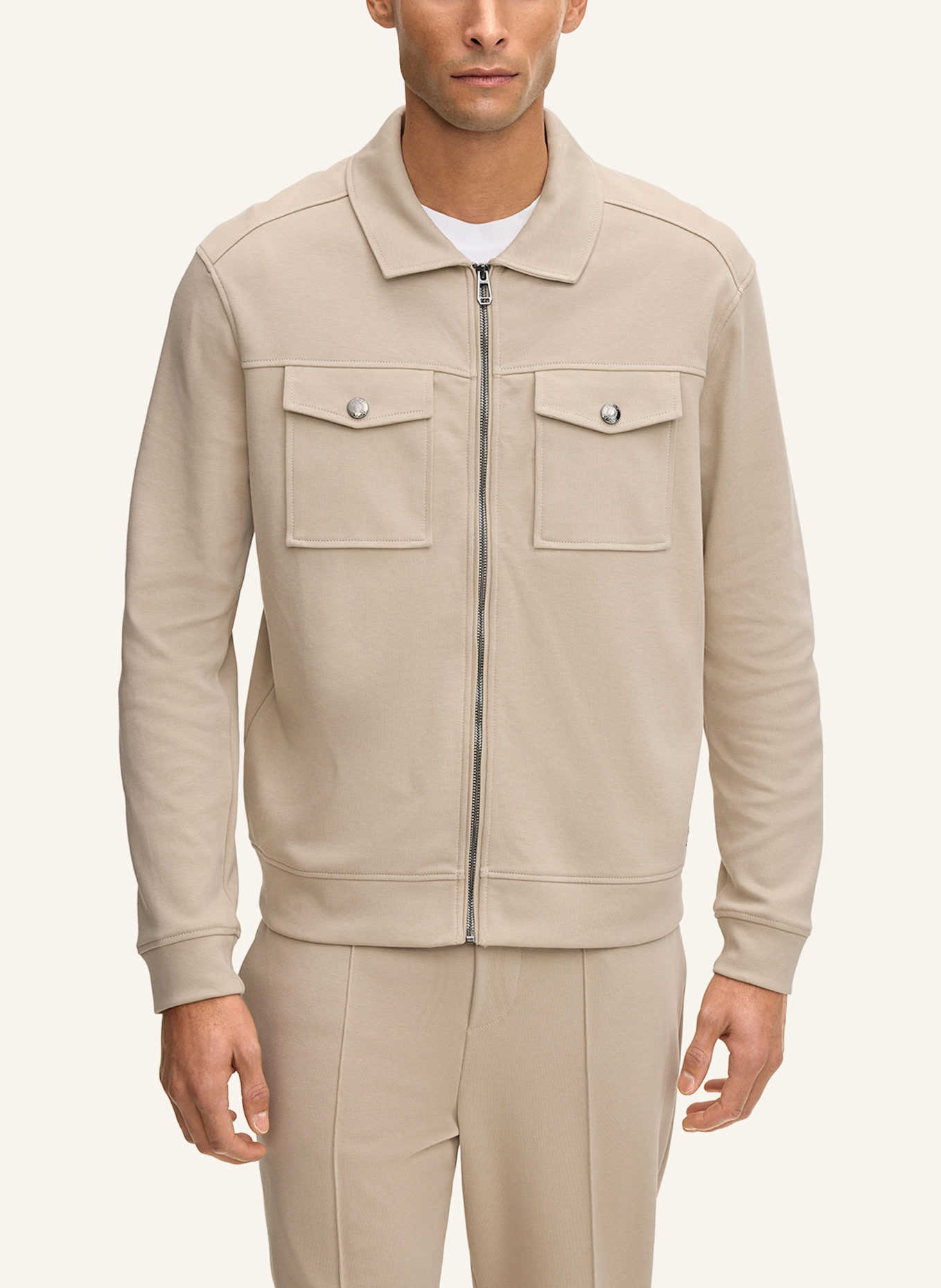JOOP! Sweatjacke: BEIGE