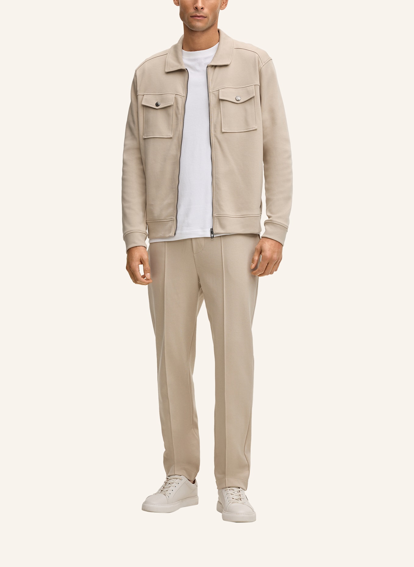 JOOP! Sweatjacke: BEIGE