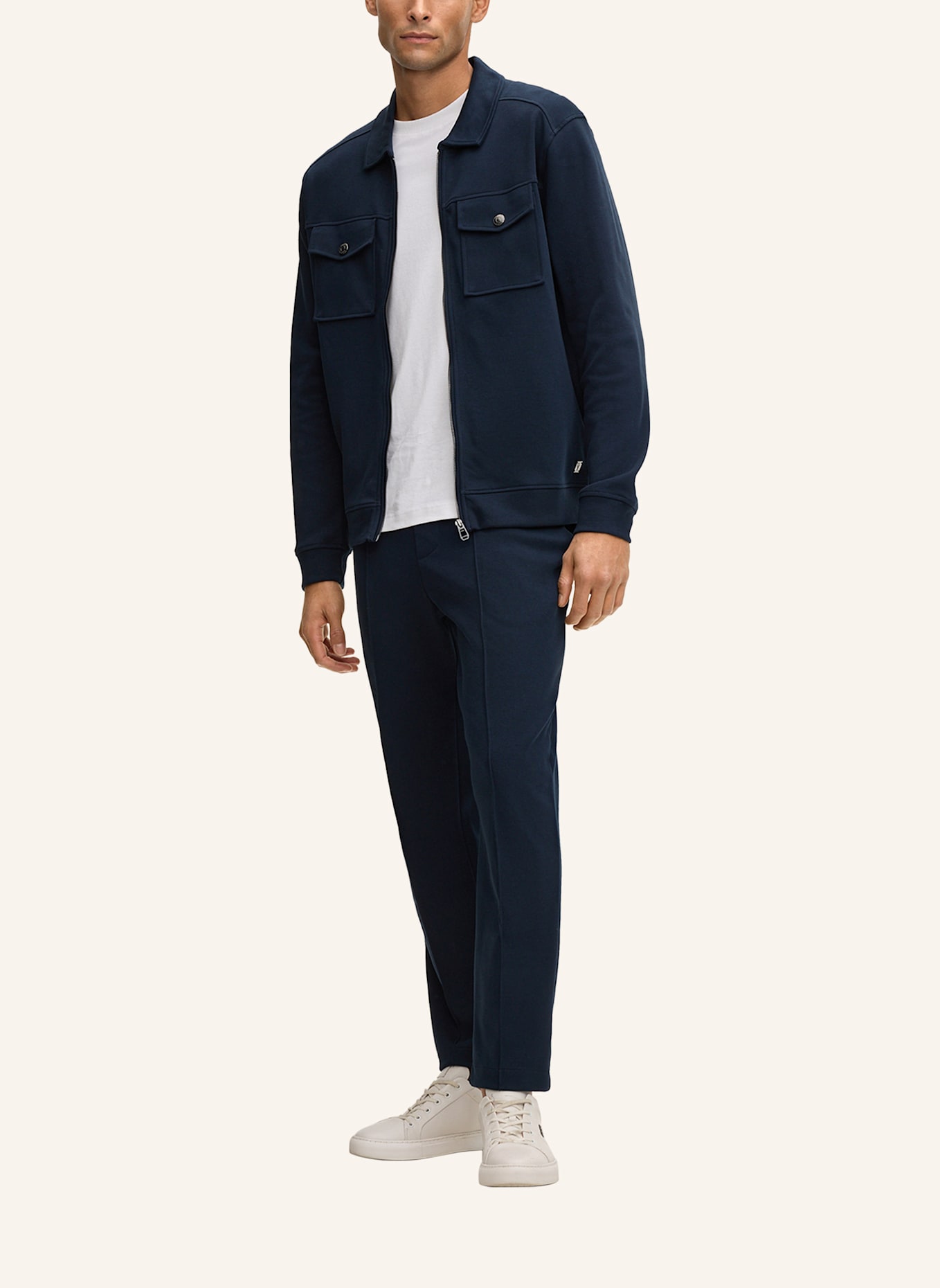 JOOP! Sweatjacke: DUNKELBLAU