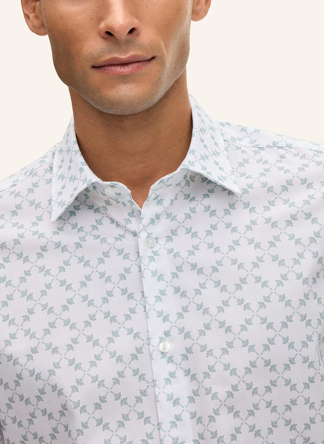 JOOP! Hemd Slim Fit: WEISS