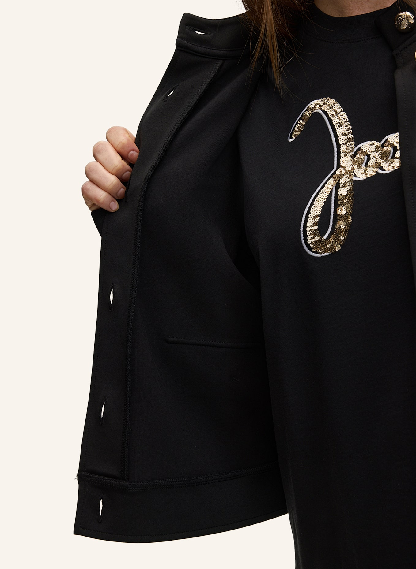 JOOP! Sweatjacke: SCHWARZ