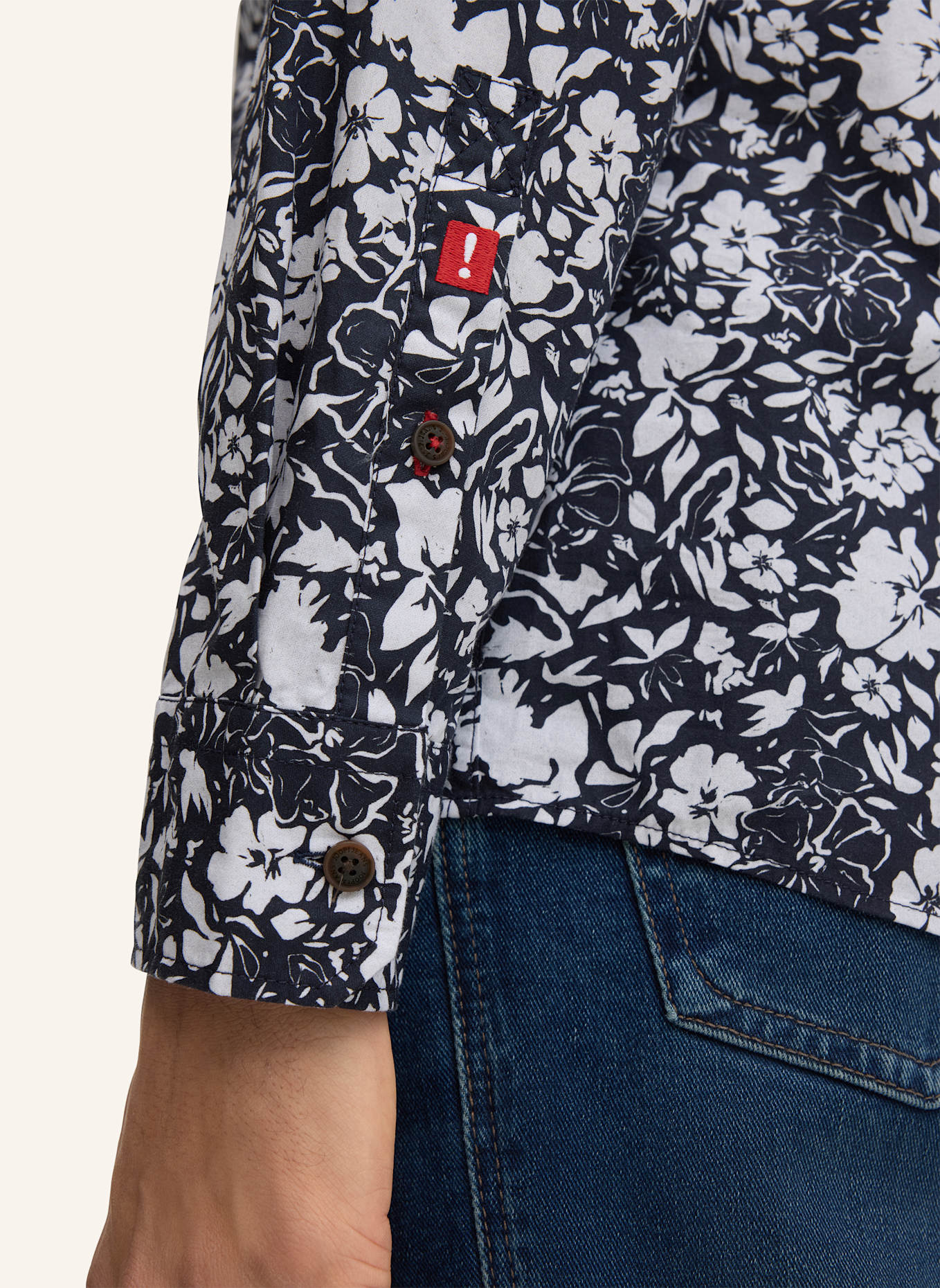 JOOP! JEANS Hemd Regular Fit: DUNKELBLAU