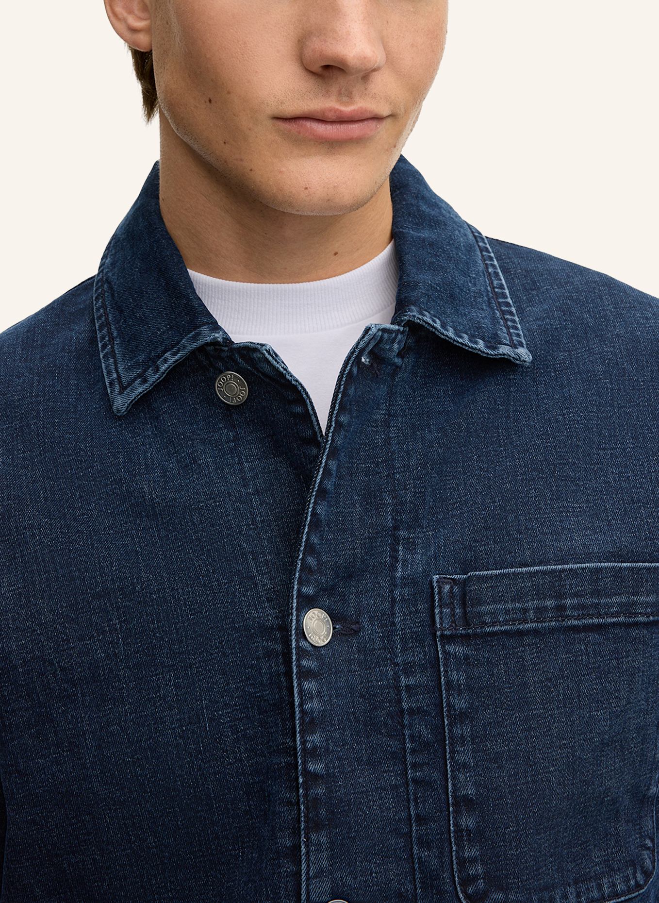 JOOP! JEANS Overshirt: DUNKELBLAU