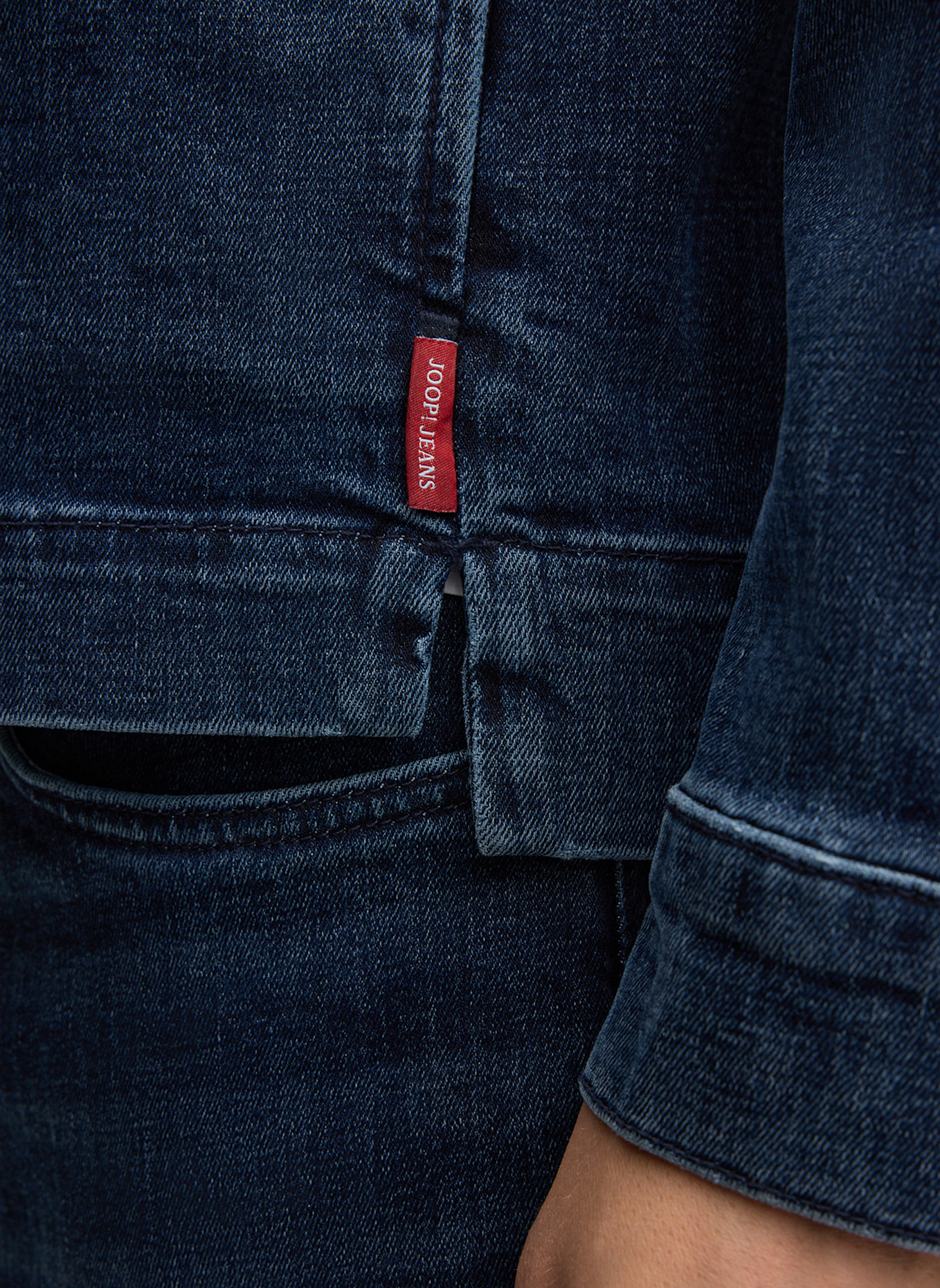 JOOP! JEANS Overshirt: DUNKELBLAU