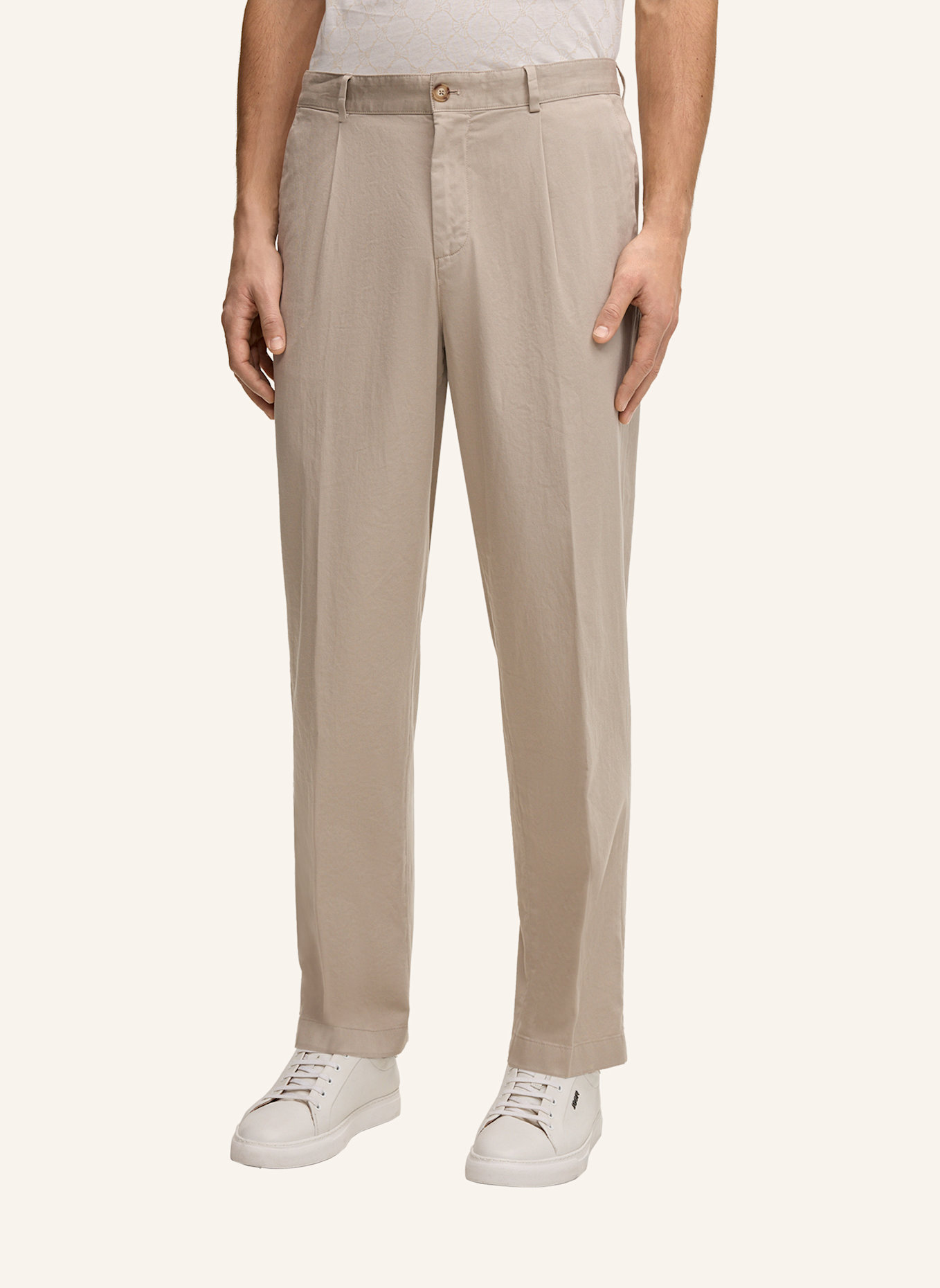 JOOP! Chino Loose Fit: BEIGE