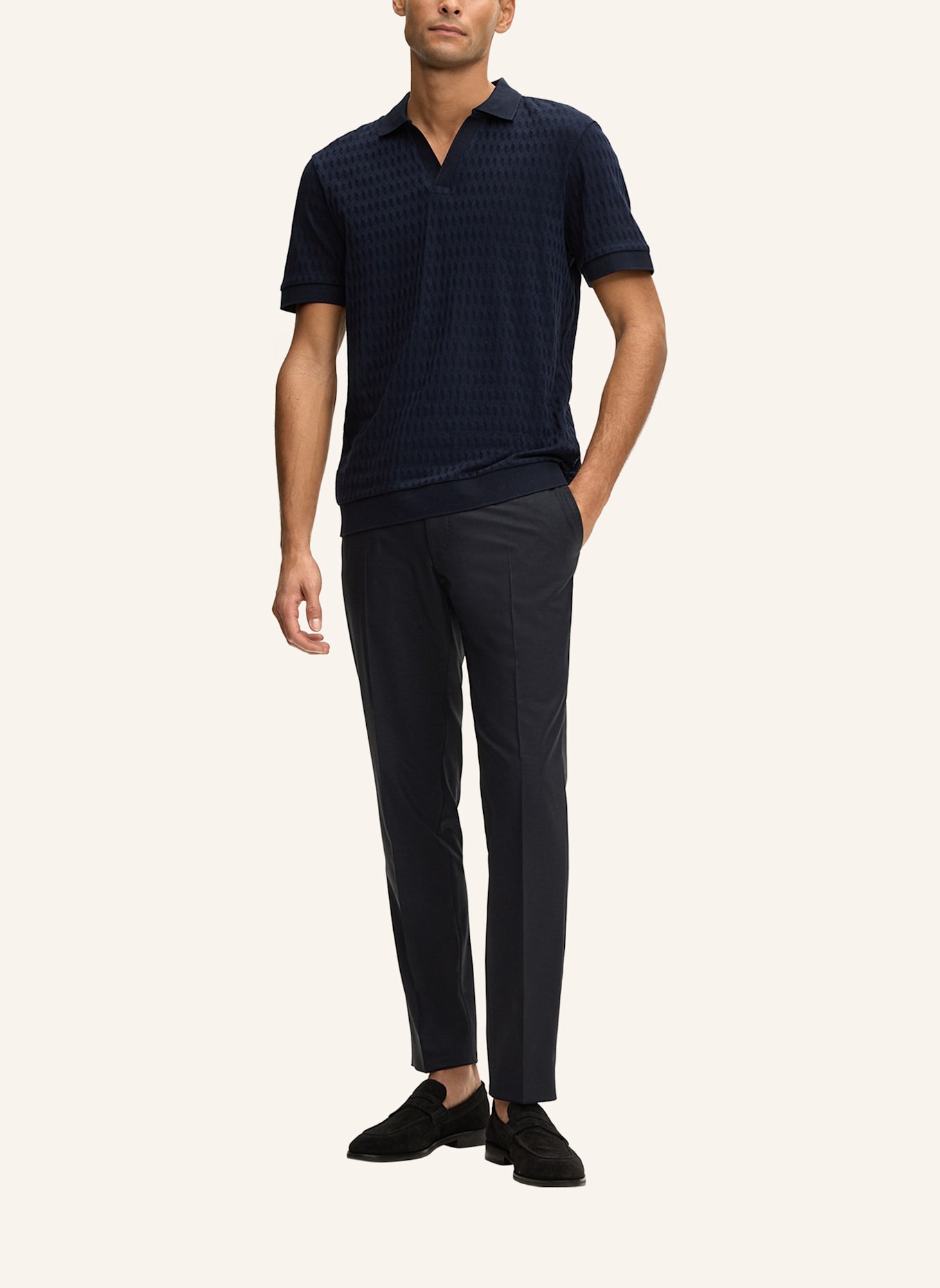 JOOP! Poloshirt: DUNKELBLAU