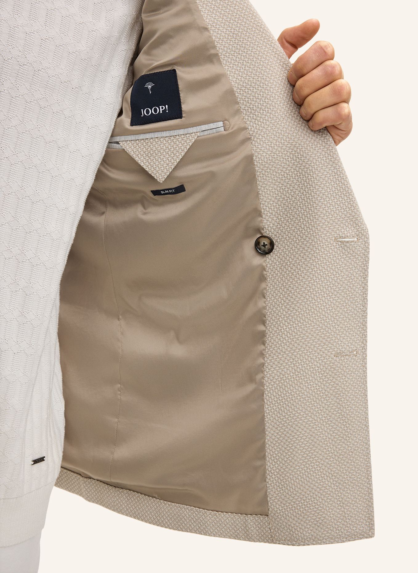 JOOP! Sakko Slim Fit: BEIGE