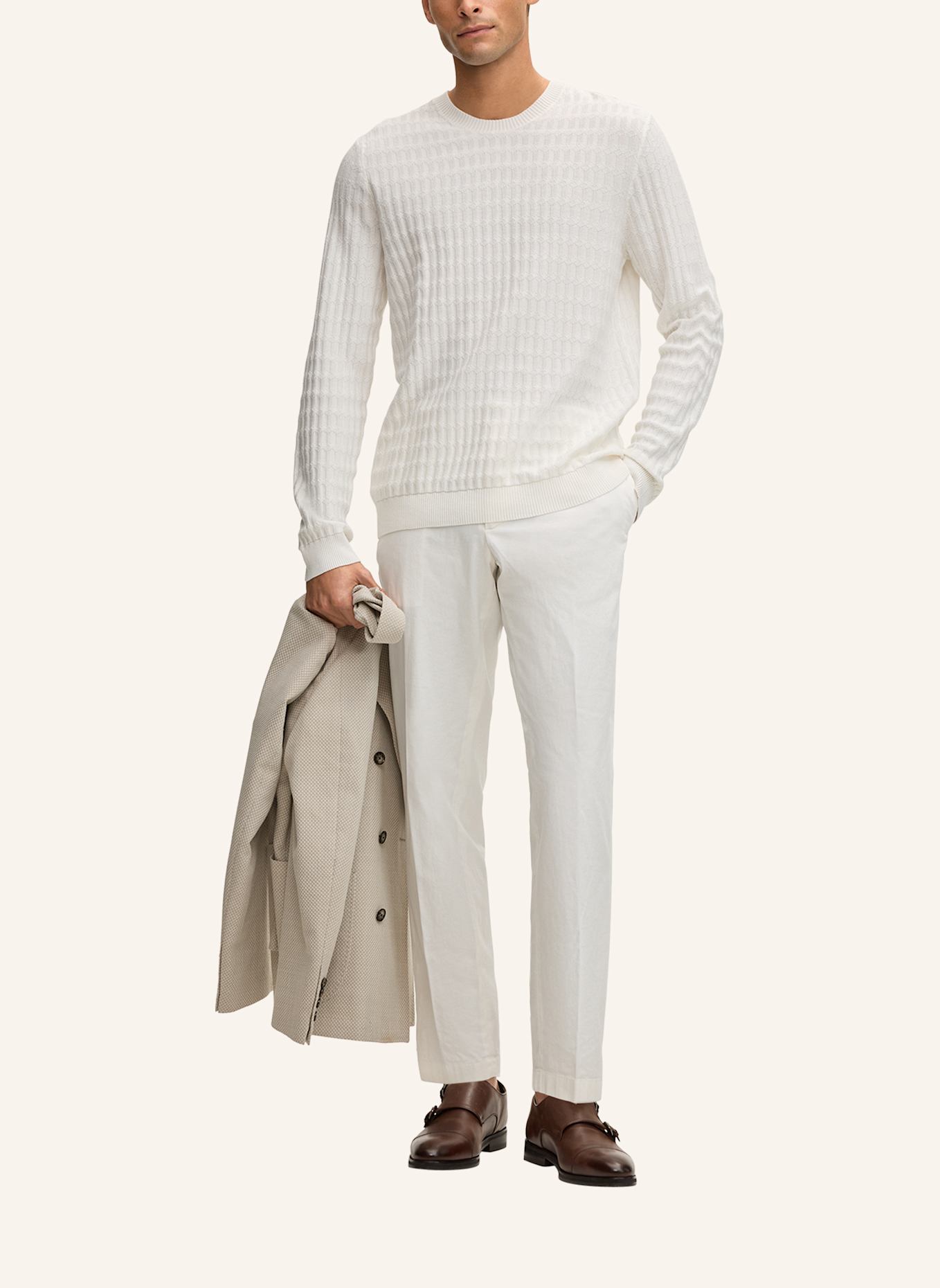 JOOP! Pullover: WEISS