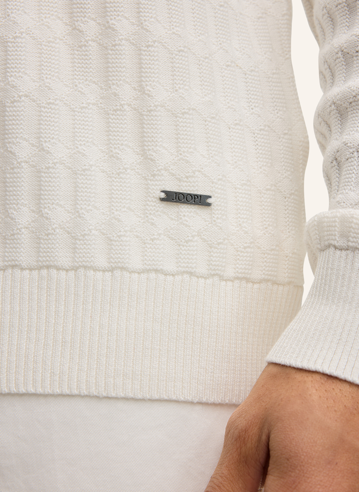 JOOP! Pullover: WEISS