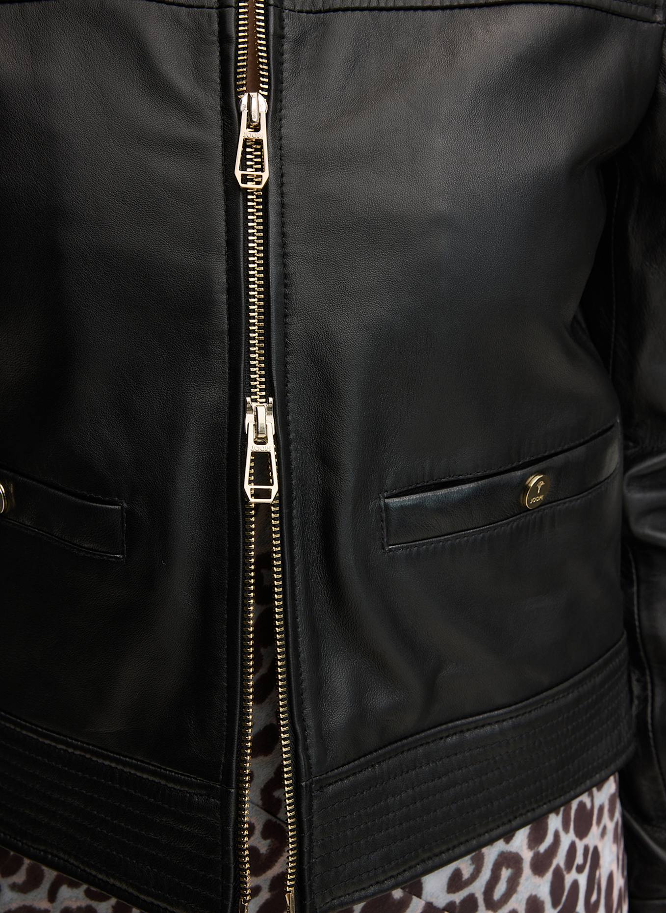 JOOP! Lederjacke: SCHWARZ