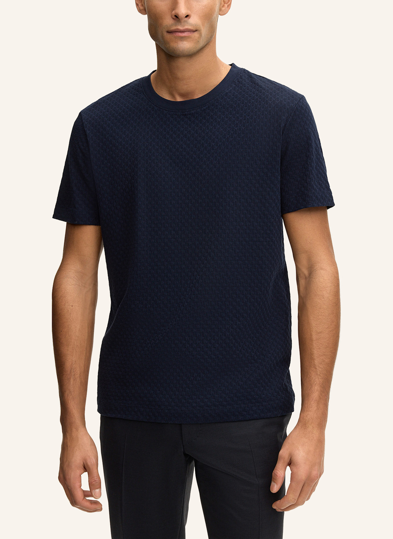 JOOP! T-Shirt: DUNKELBLAU