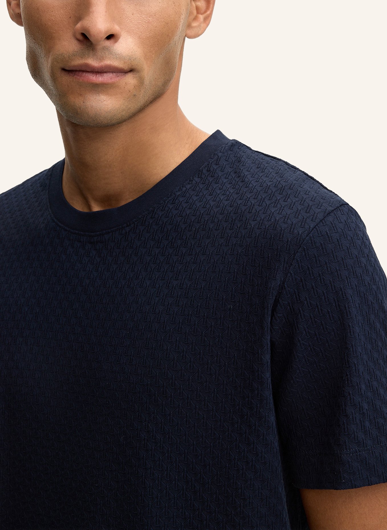 JOOP! T-Shirt: DUNKELBLAU