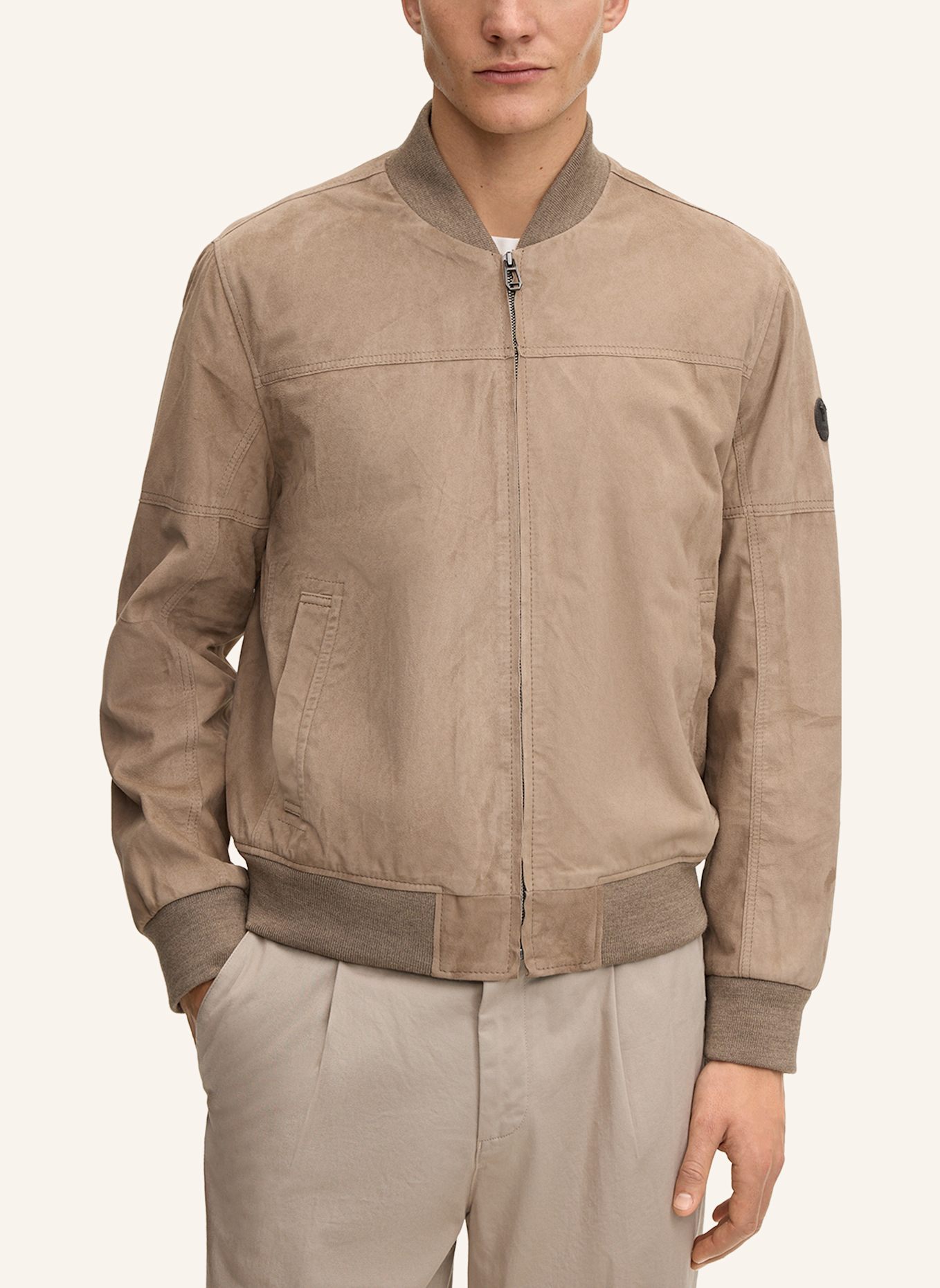 JOOP! Lederjacke: BEIGE
