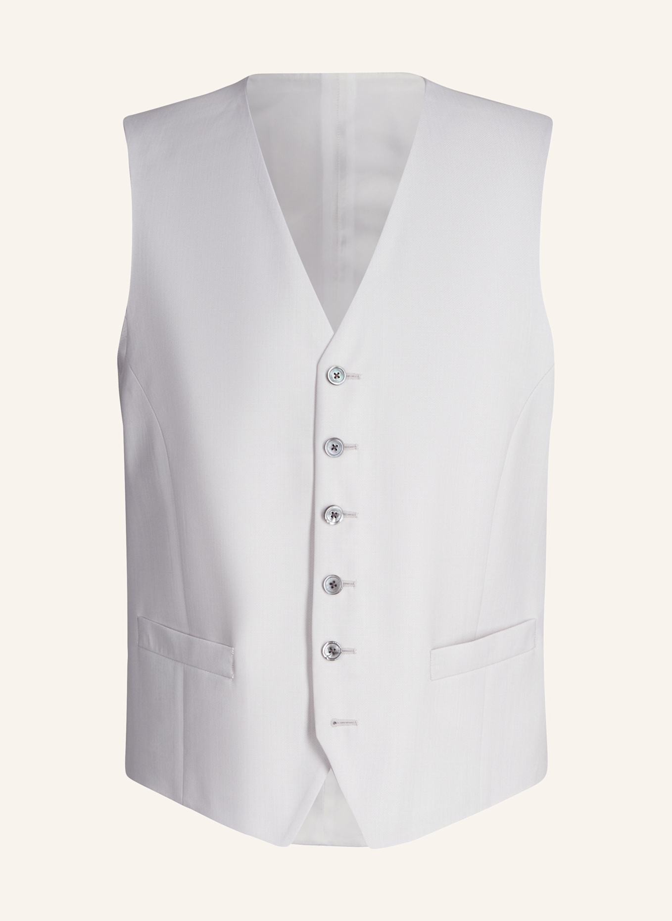 JOOP! Weste Regular Fit: HELLGRAU