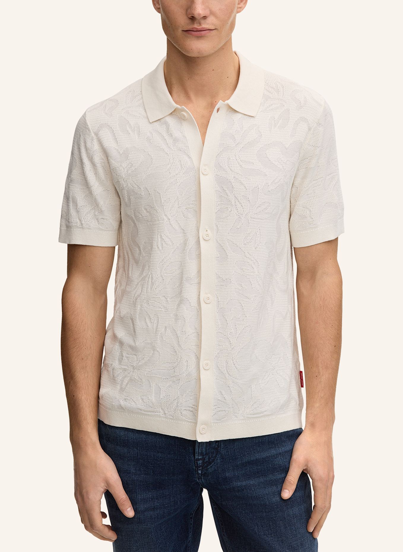 JOOP! JEANS Polohemd: WEISS