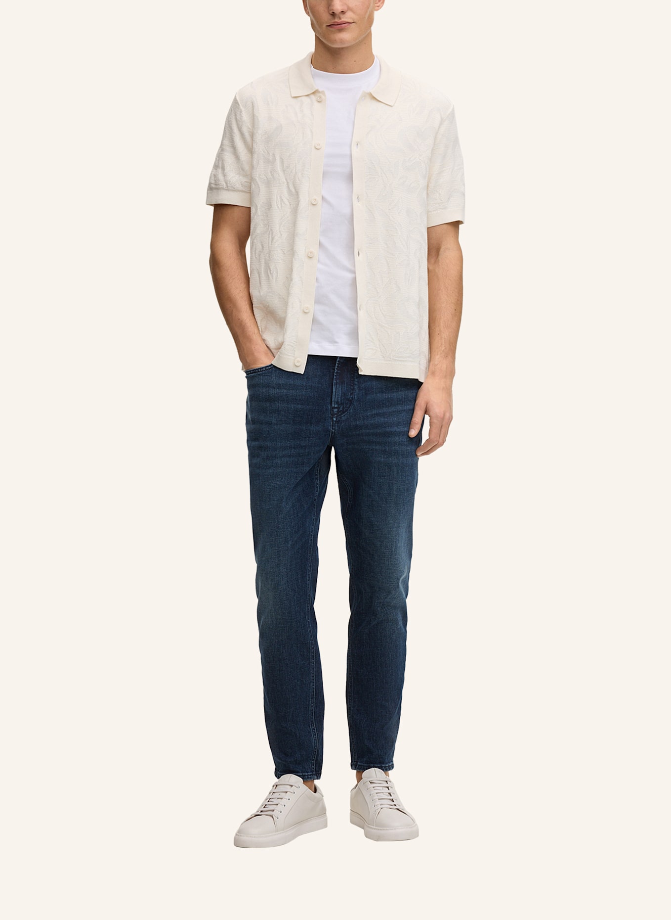 JOOP! JEANS Polohemd: WEISS