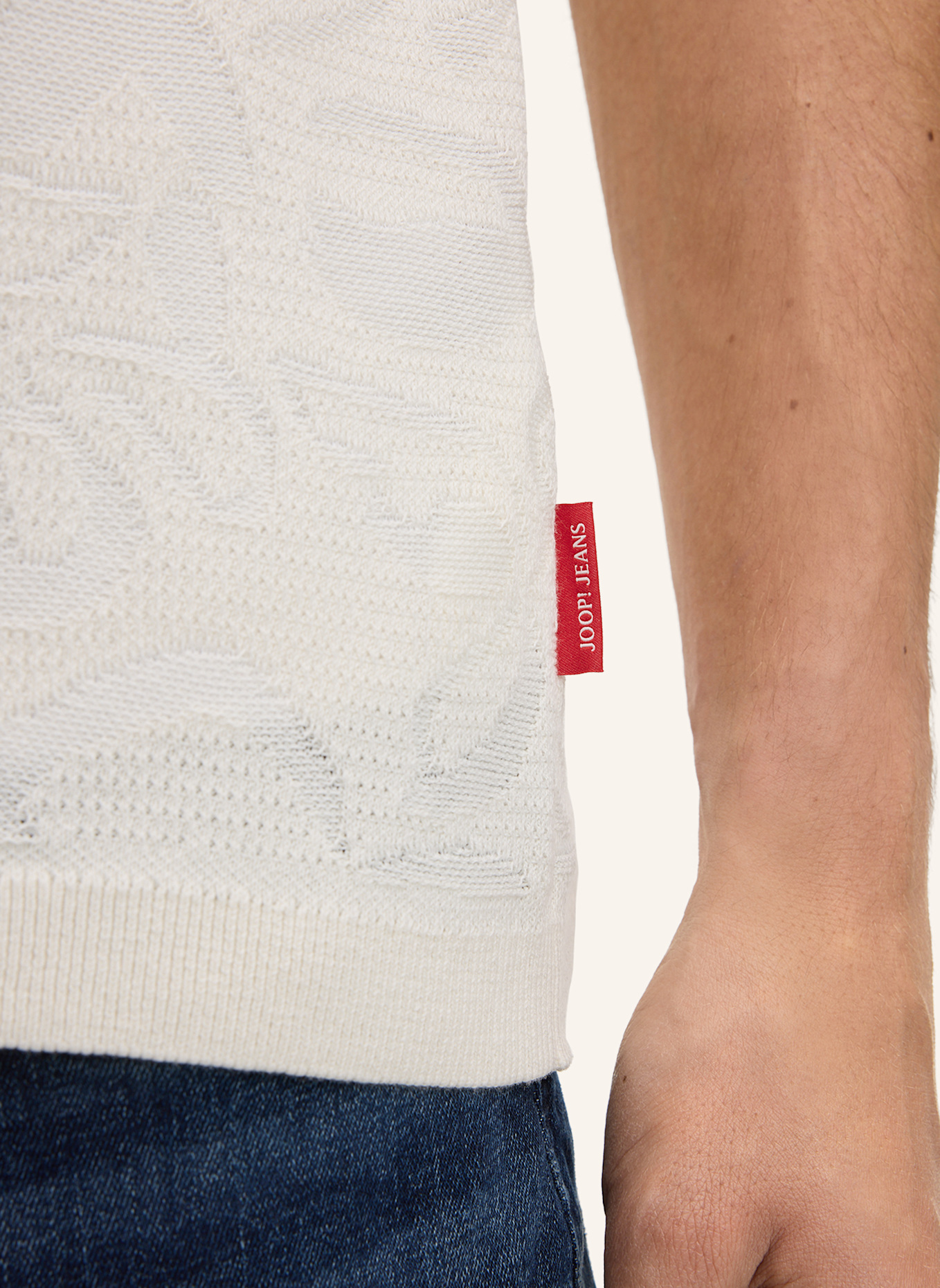 JOOP! JEANS Polohemd: WEISS