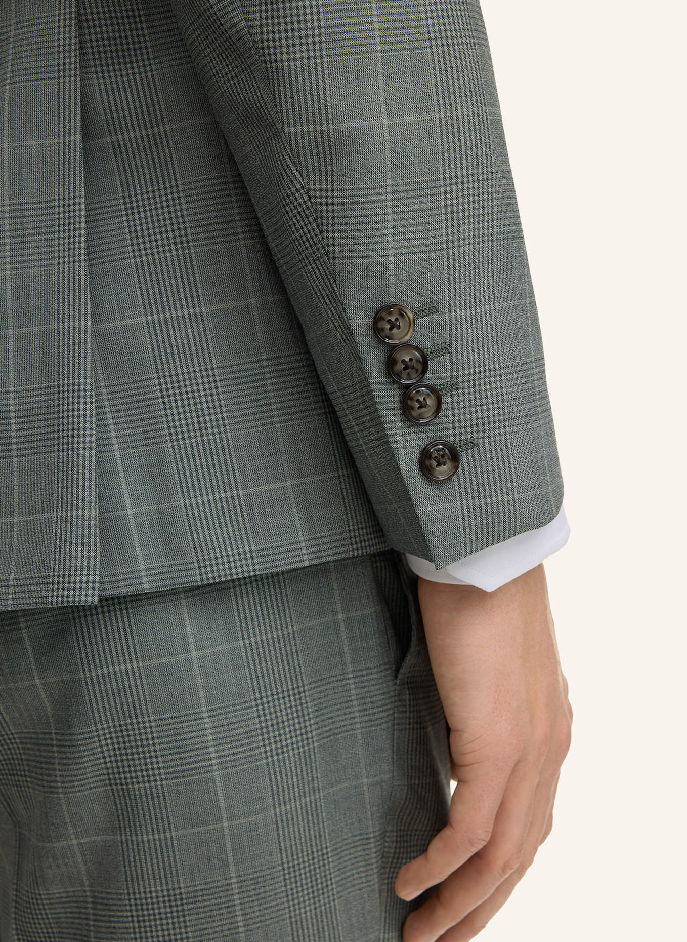 JOOP! Baukasten-Sakko Slim Fit: GRÜN