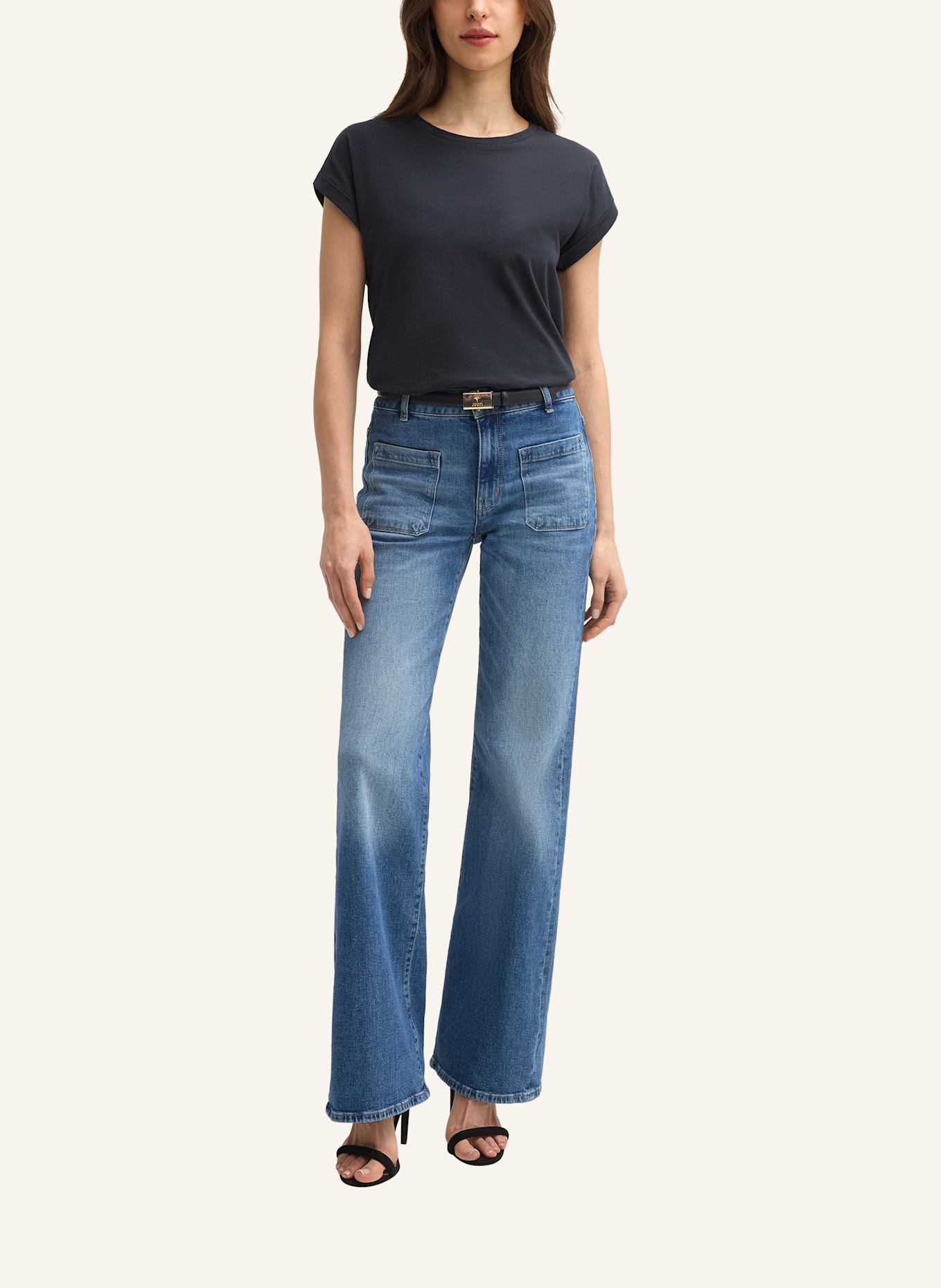 JOOP! T-Shirt: DUNKELBLAU