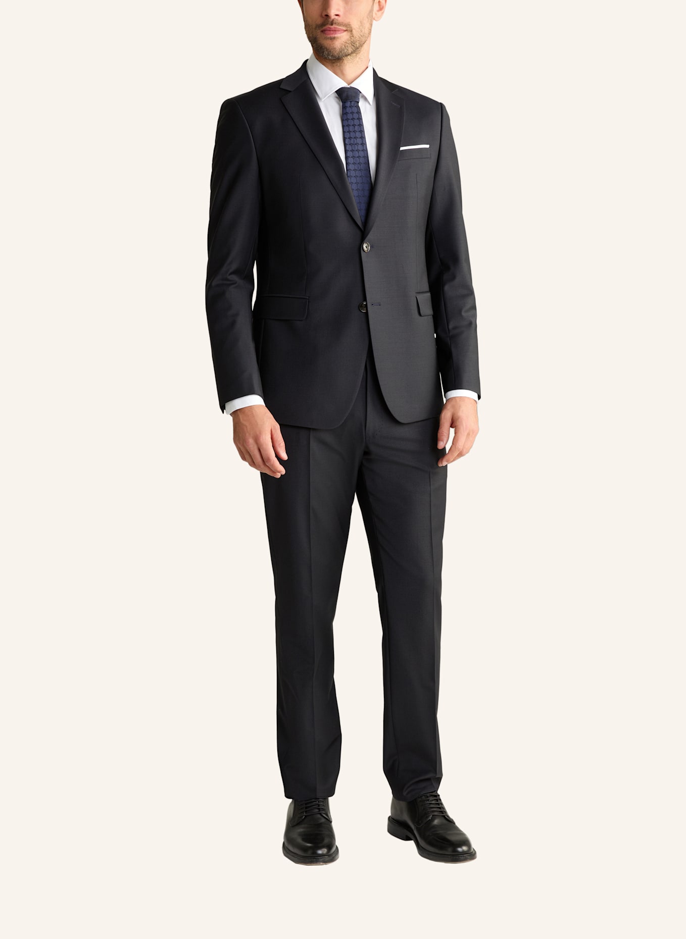 JOOP! Anzughose Modern Fit: DUNKELBLAU