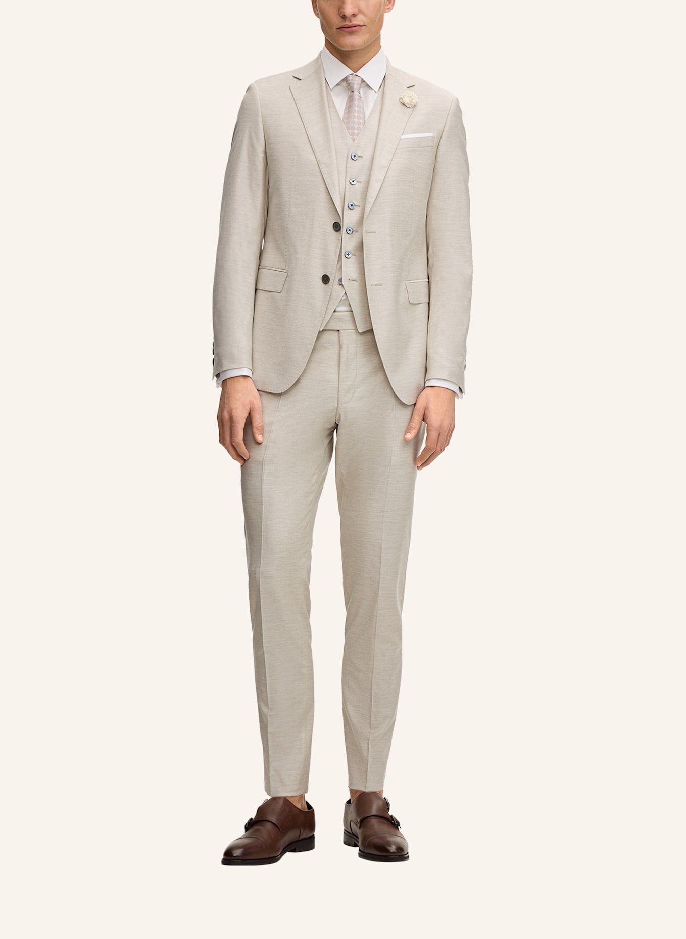 JOOP! Weste Regular Fit: BEIGE