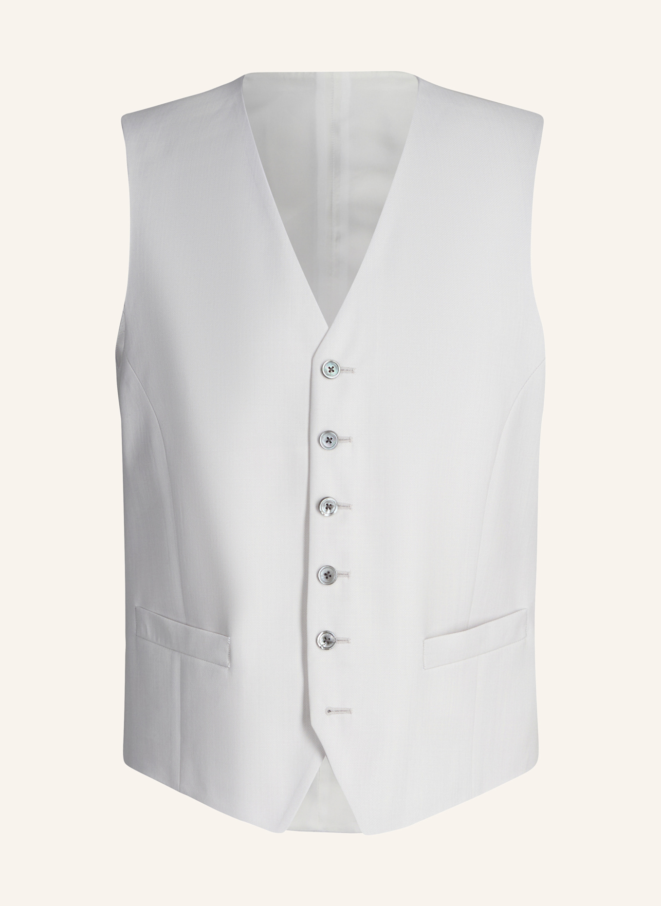 JOOP! Weste Regular Fit: HELLGRAU