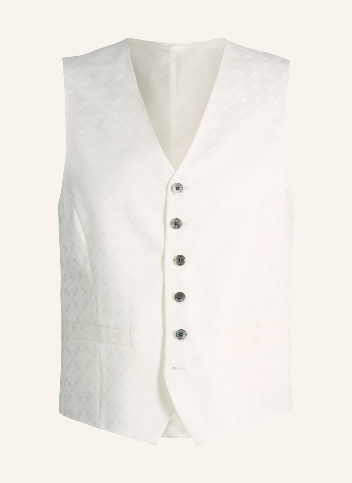 JOOP! Weste Regular Fit: WEISS