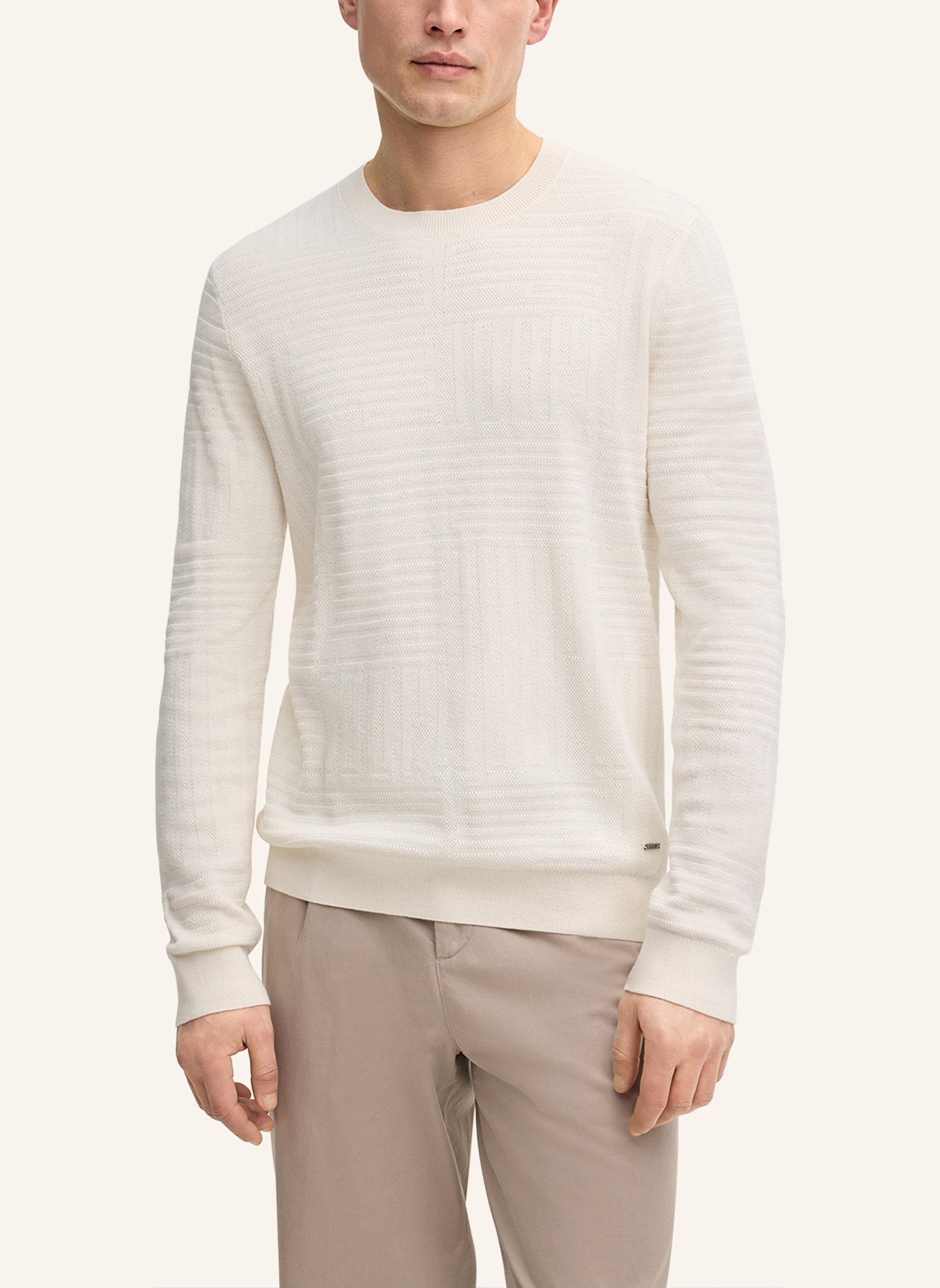 JOOP! Pullover: WEISS