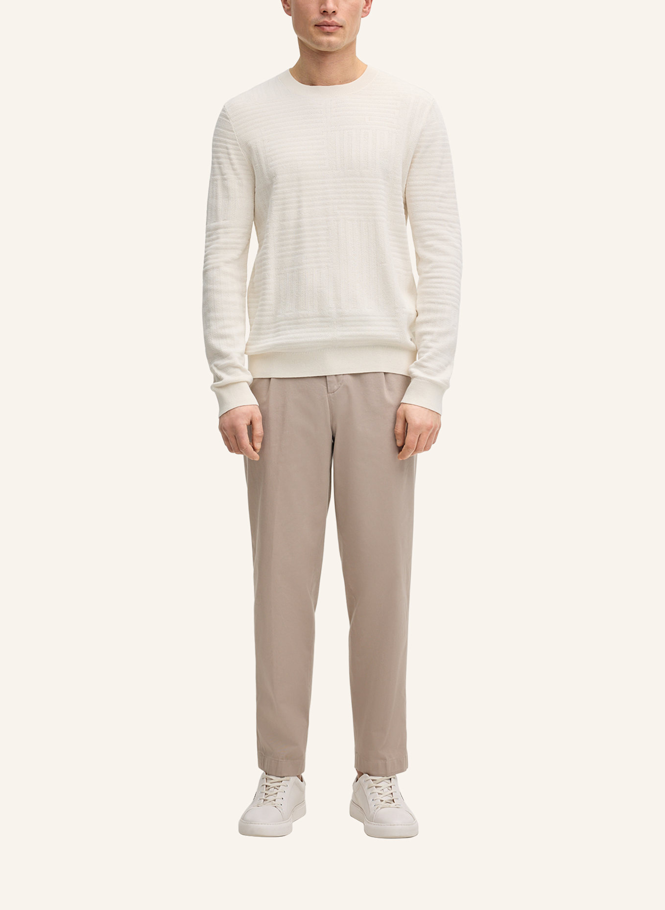 JOOP! Pullover: WEISS