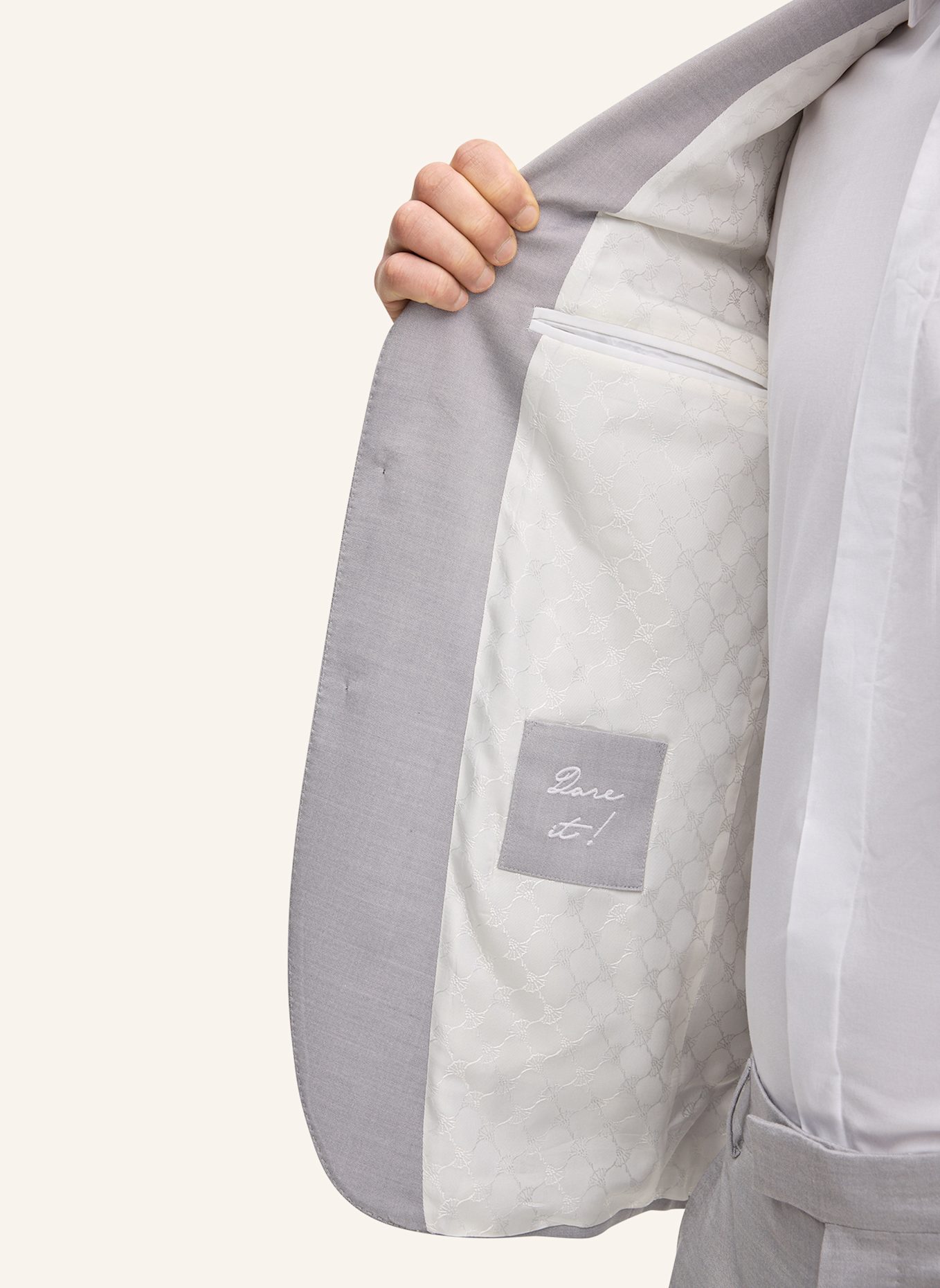 JOOP! Anzugsakko HERBY Slim Fit: HELLGRAU