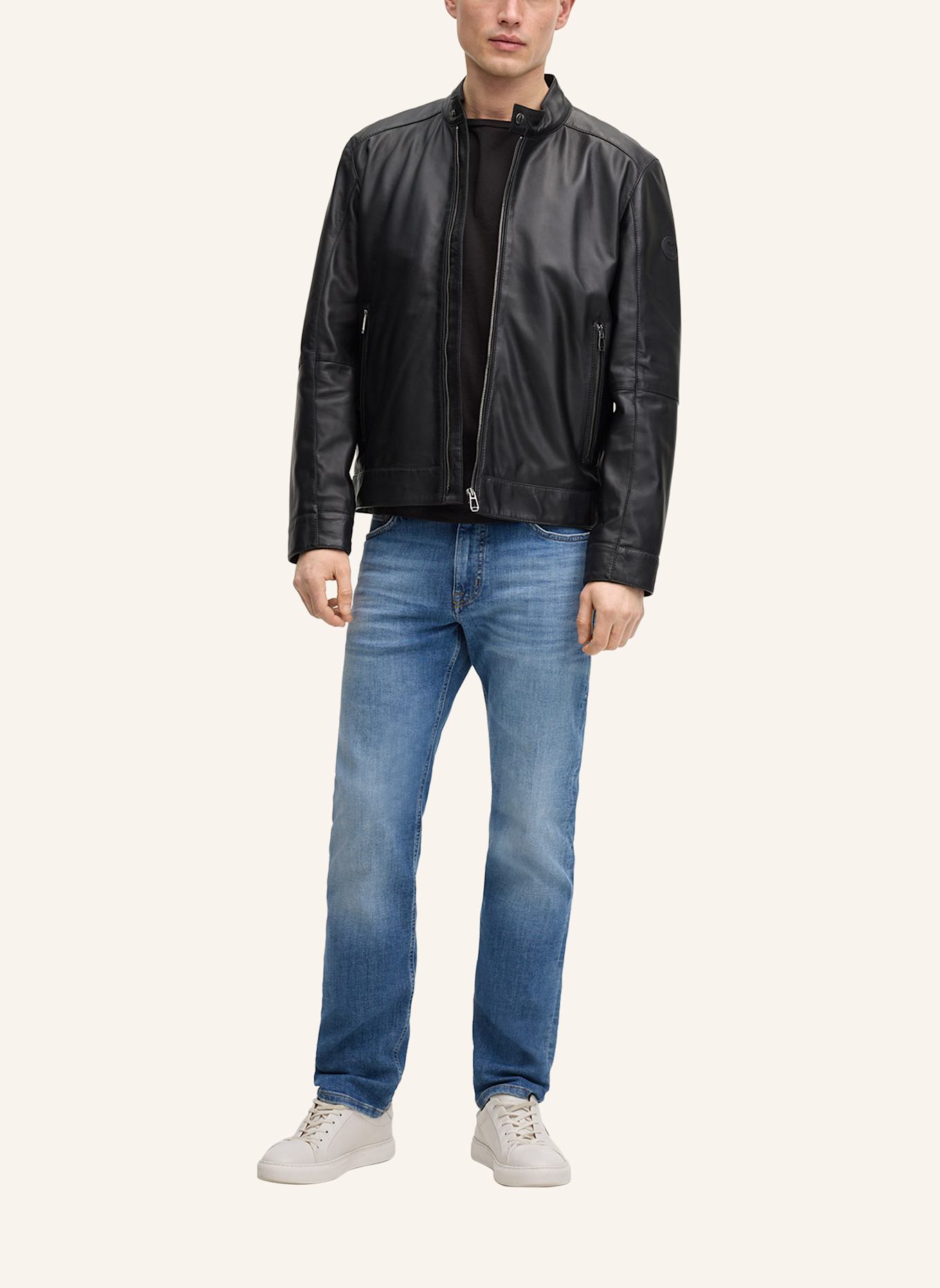 JOOP! Lederjacke: SCHWARZ