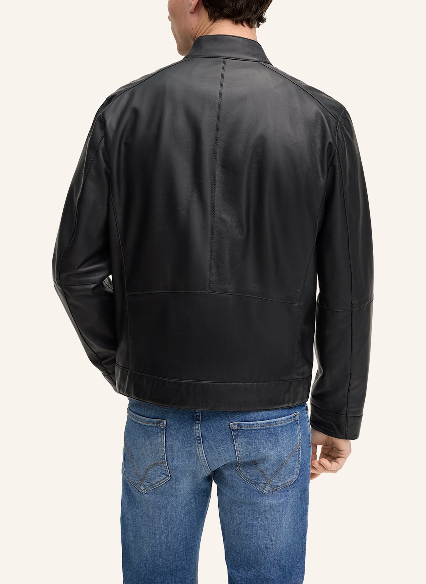 JOOP! Lederjacke: SCHWARZ