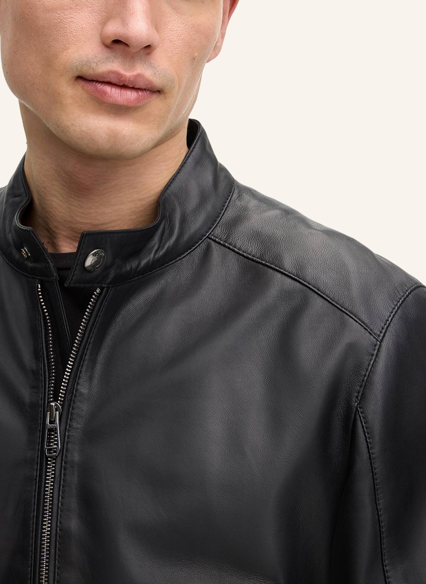 JOOP! Lederjacke: SCHWARZ