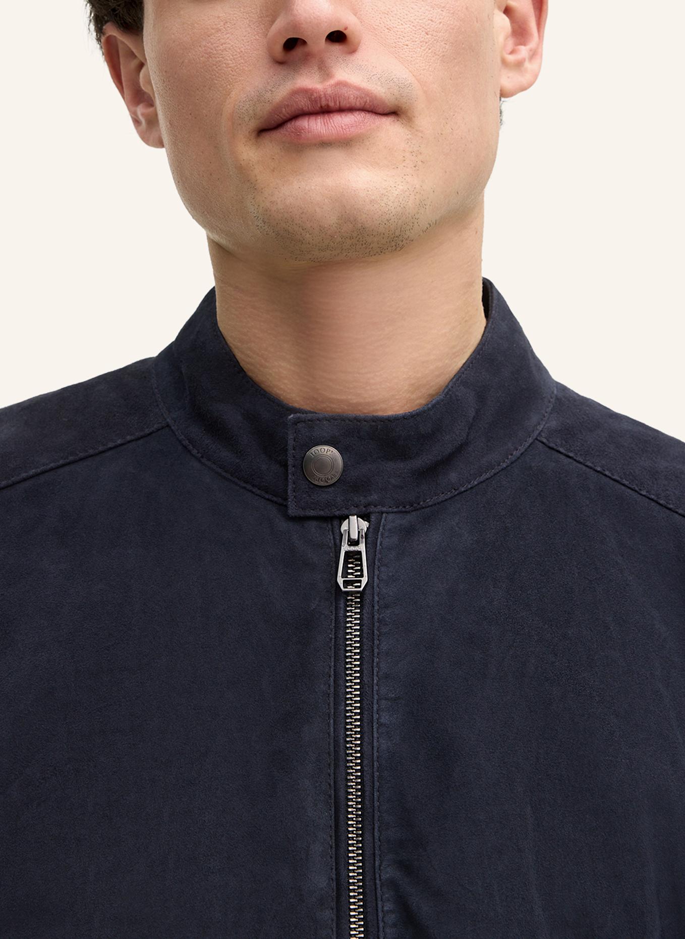 JOOP! Lederjacke: DUNKELBLAU