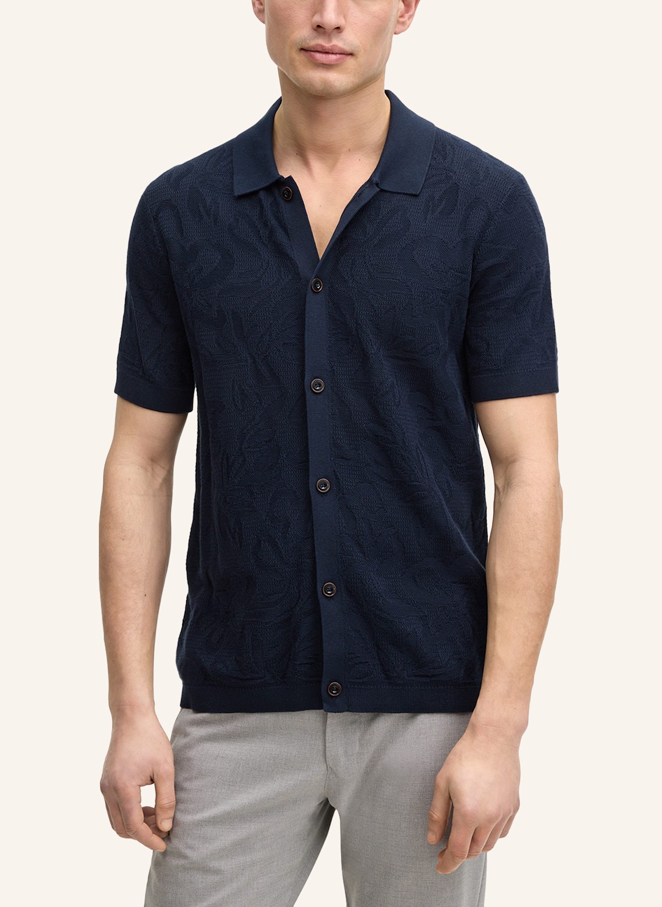 JOOP! JEANS Polohemd: DUNKELBLAU