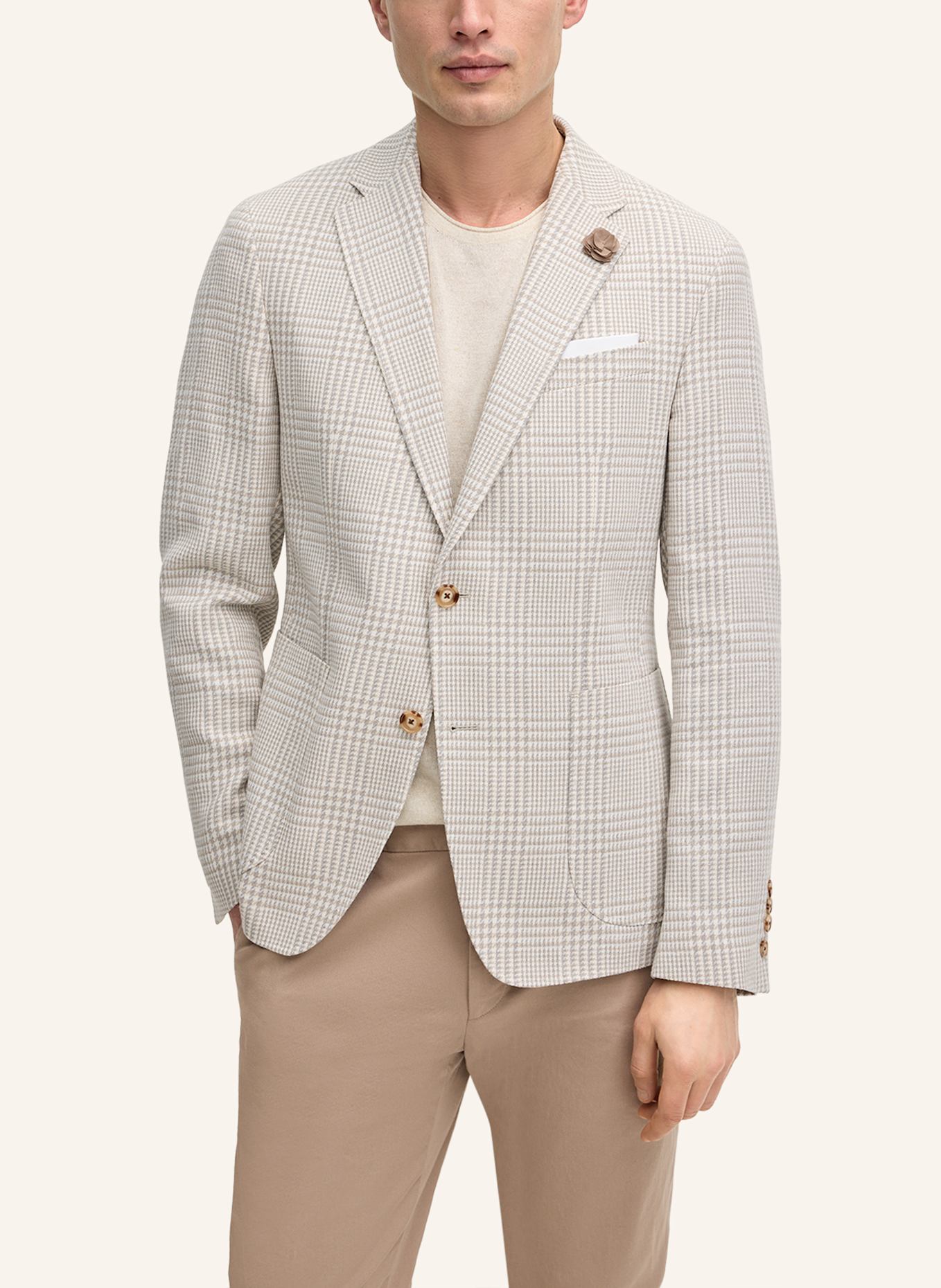 JOOP! Sakko Slim Fit: BEIGE