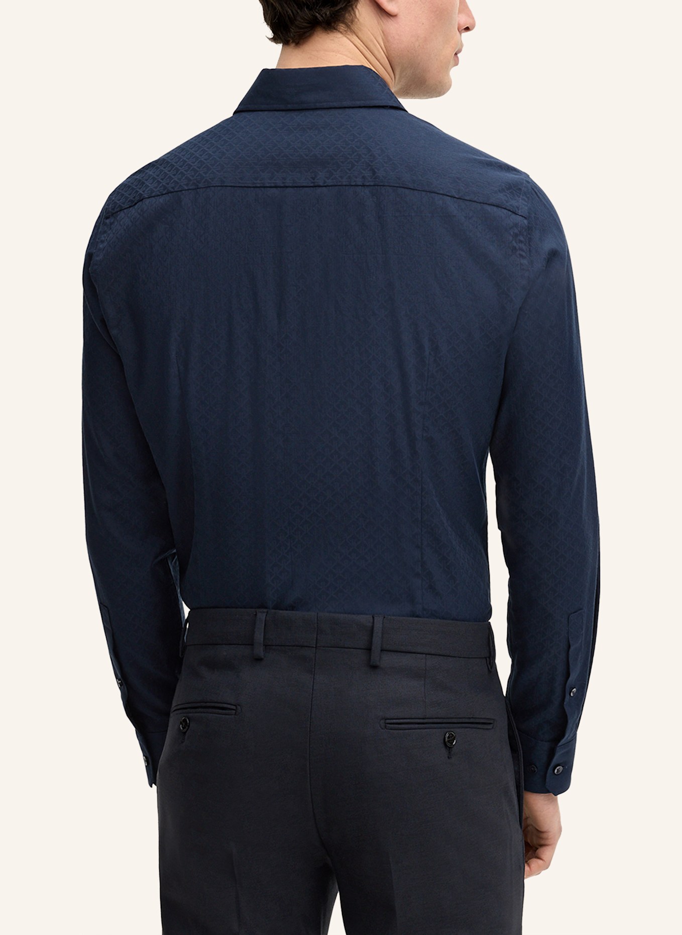 JOOP! Hemd Slim Fit: DUNKELBLAU