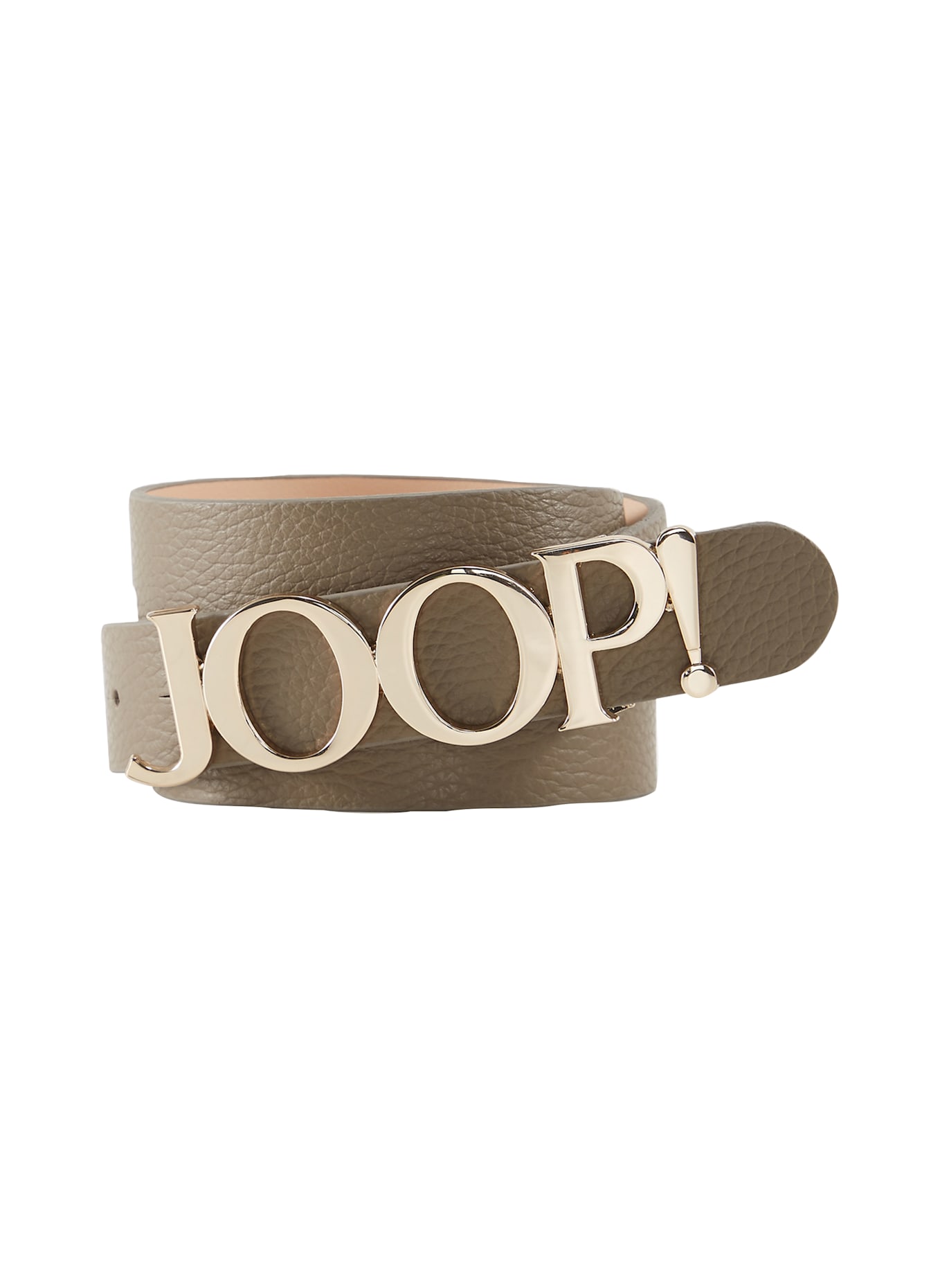 JOOP! Ledergürtel: BEIGE