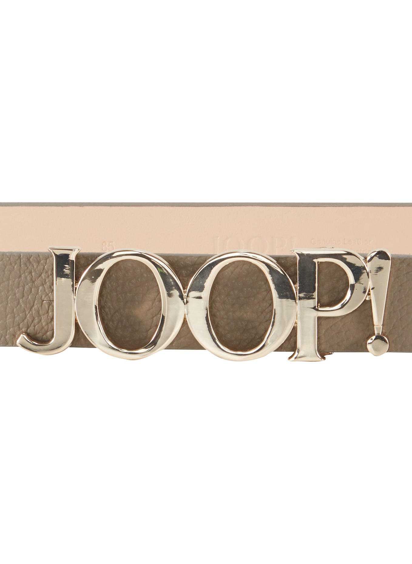 JOOP! Ledergürtel: BEIGE