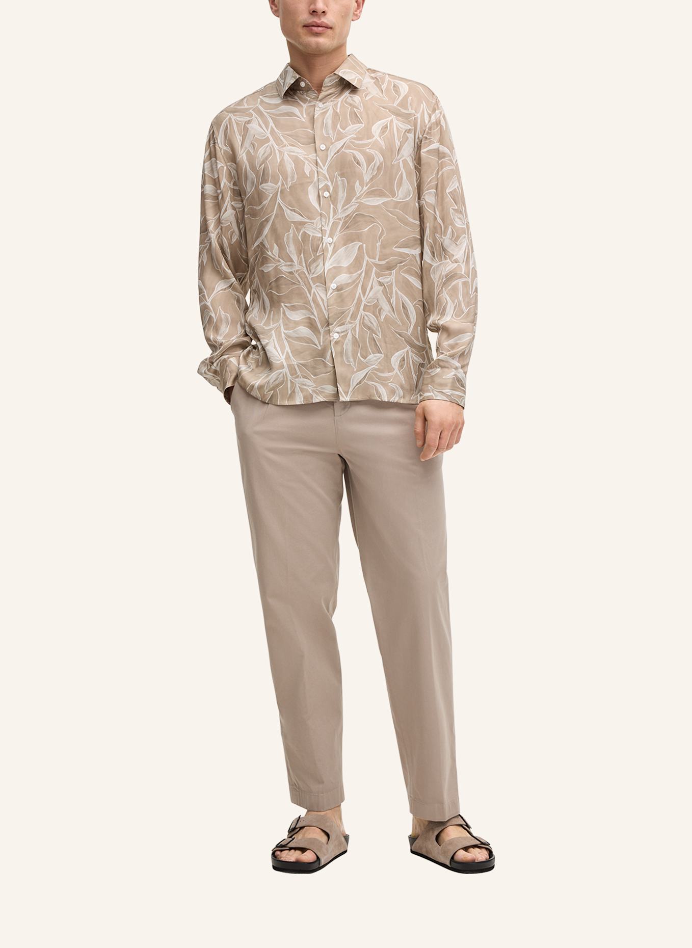 JOOP! Hemd Loose Fit: BEIGE